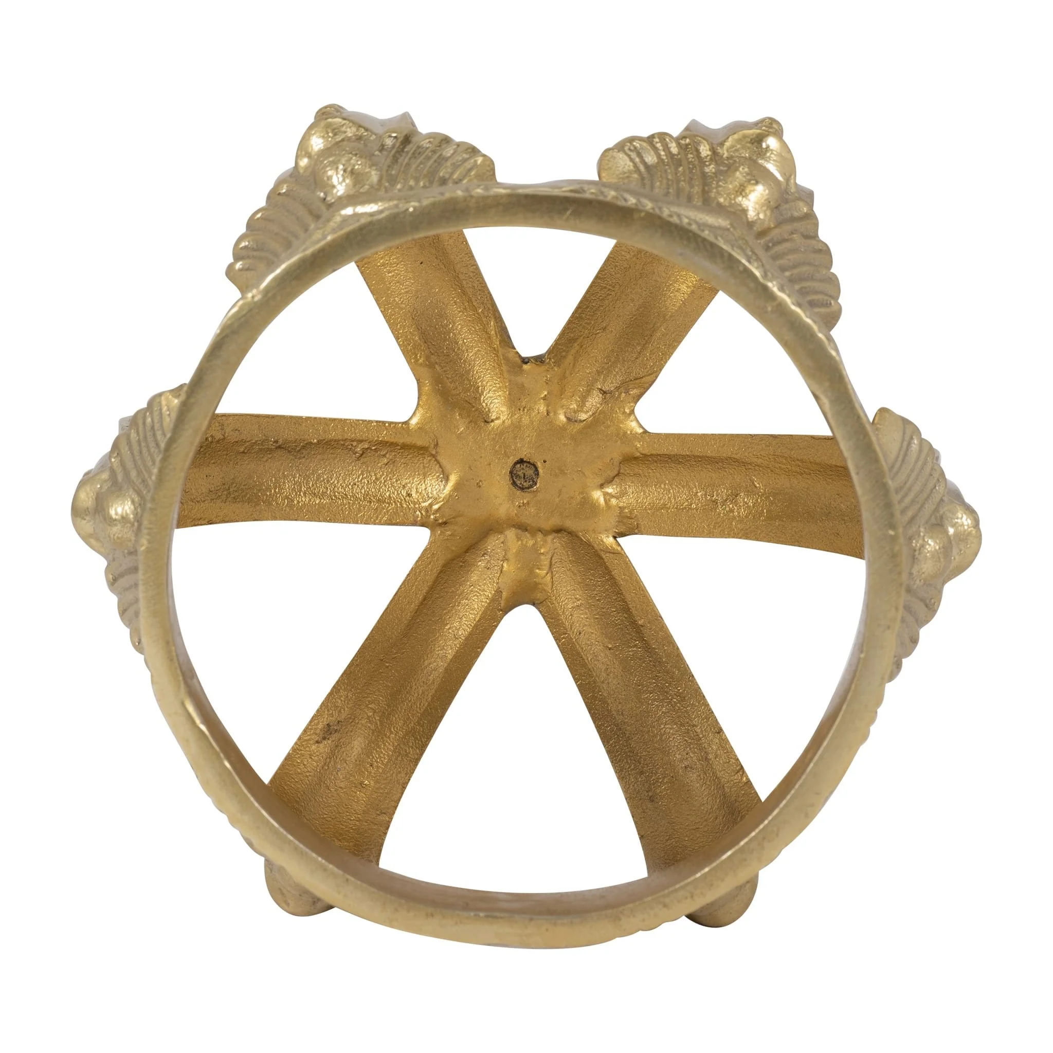 Metal, 7" Crown Decor, Gold - Image 6