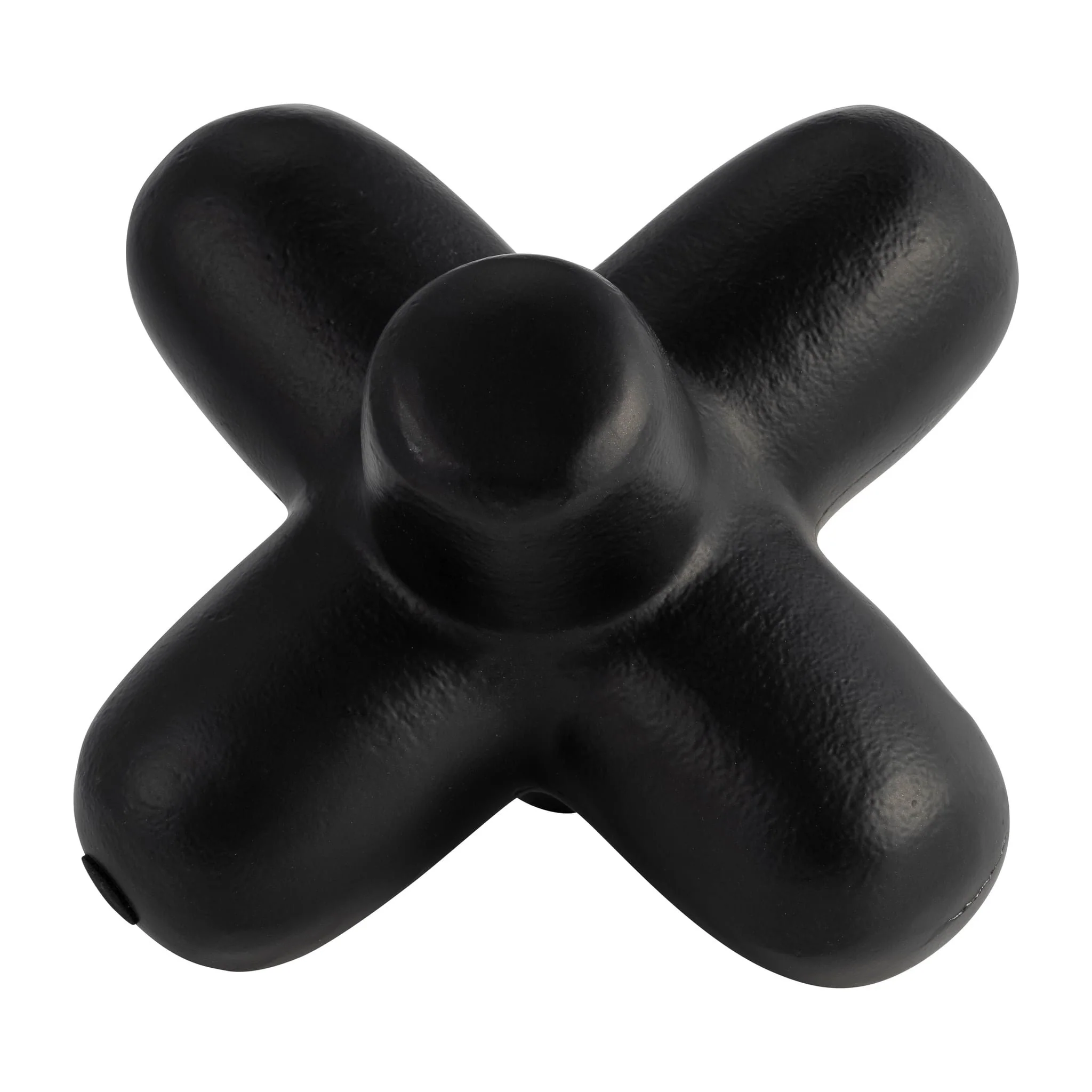 Metal 8" Geometric Orb, Black - Image 2