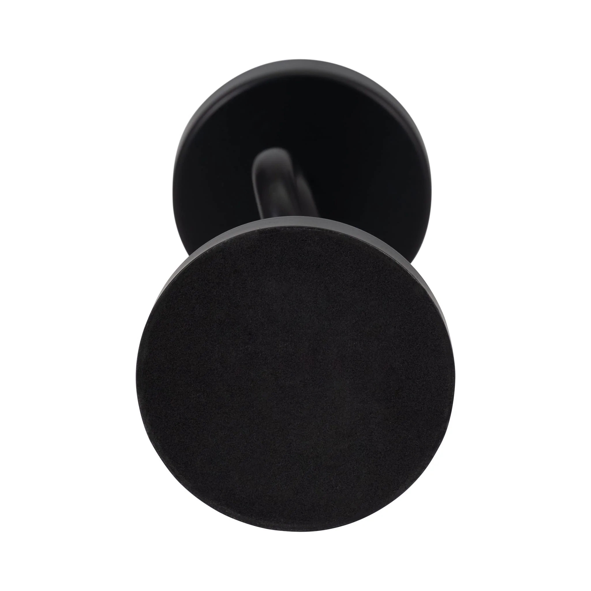 Metal, 8"h Ring Candle Holder, Black - Image 7