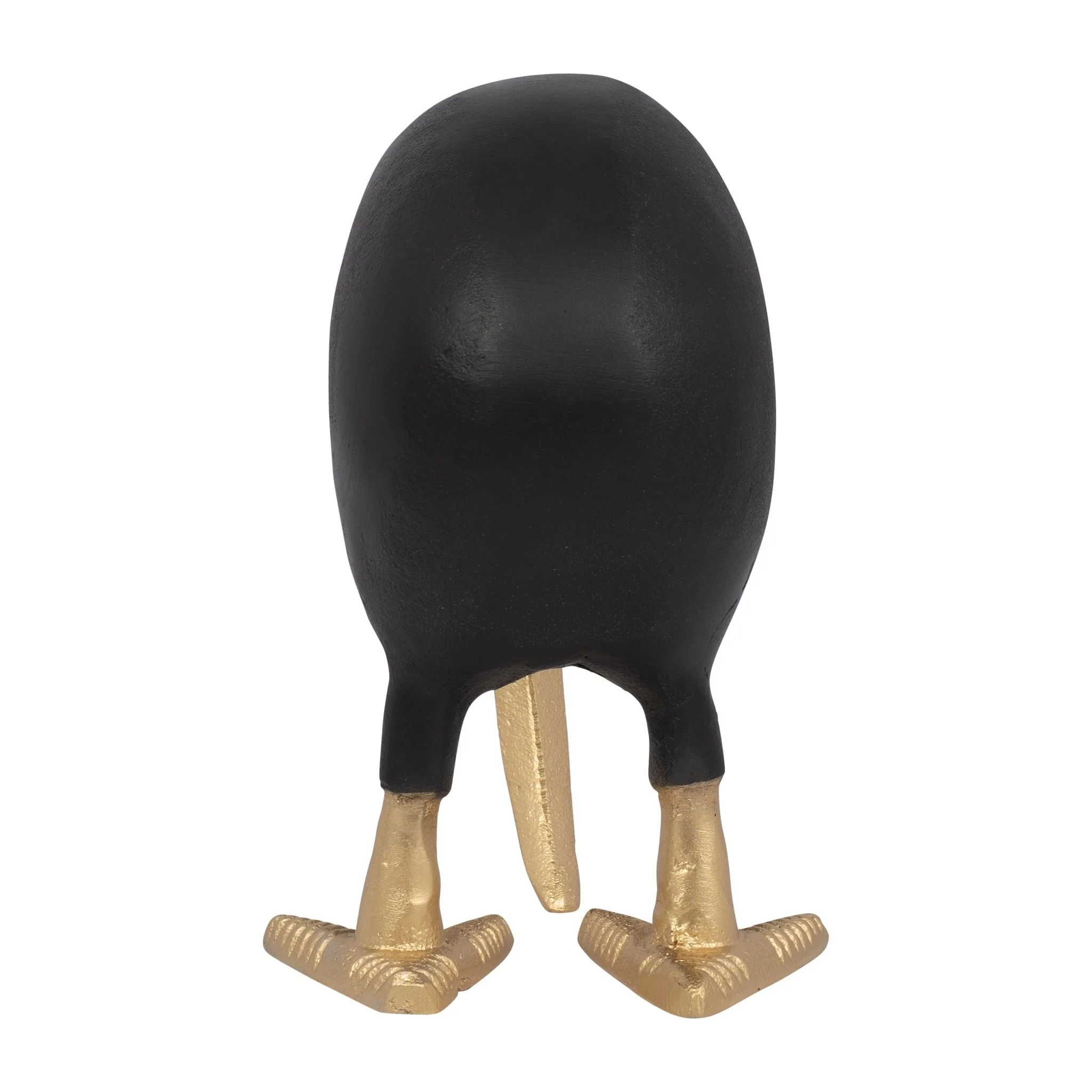 Metal, 9" Kiwi Mom, Black/gold - Image 4