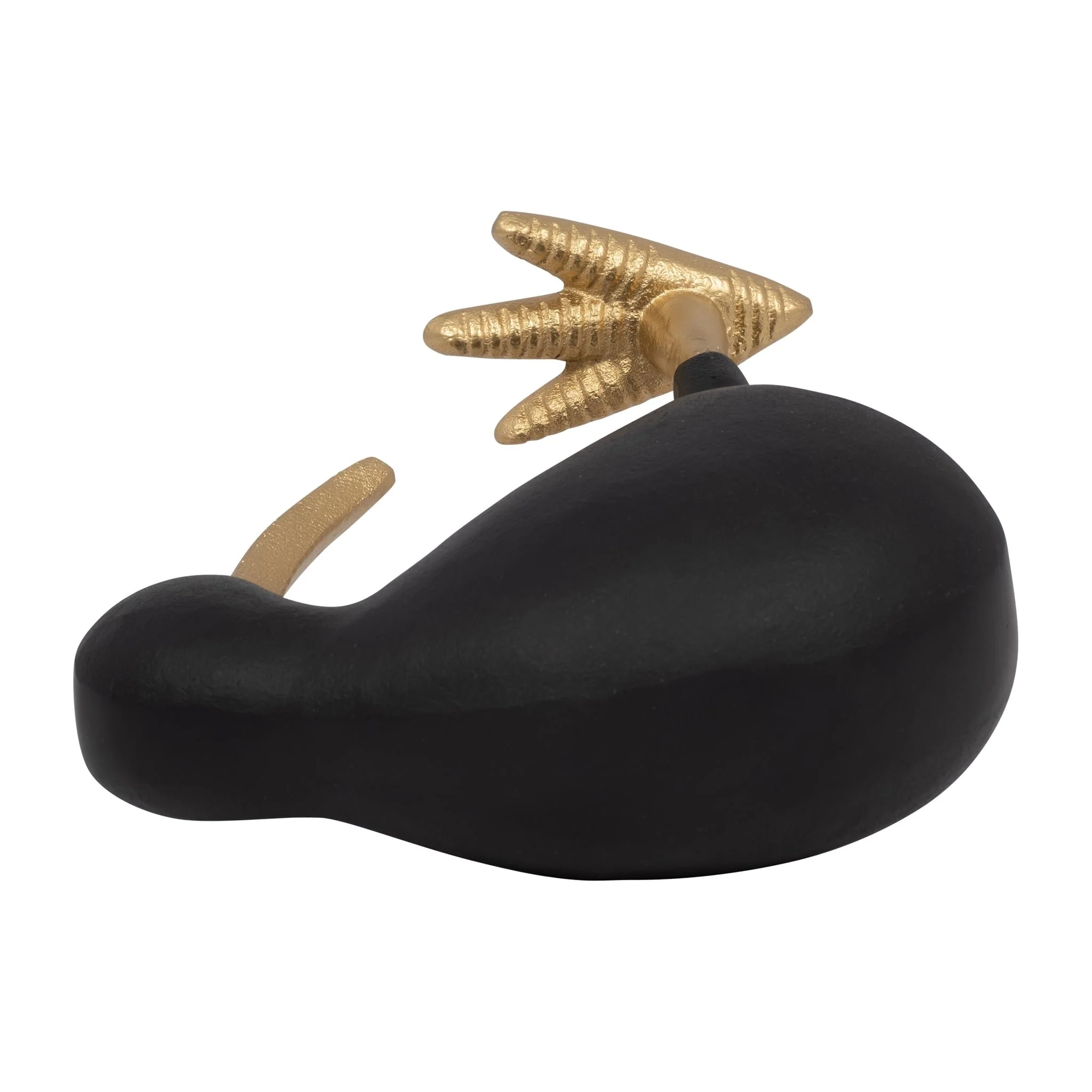 Metal, 9" Kiwi Mom, Black/gold - Image 6