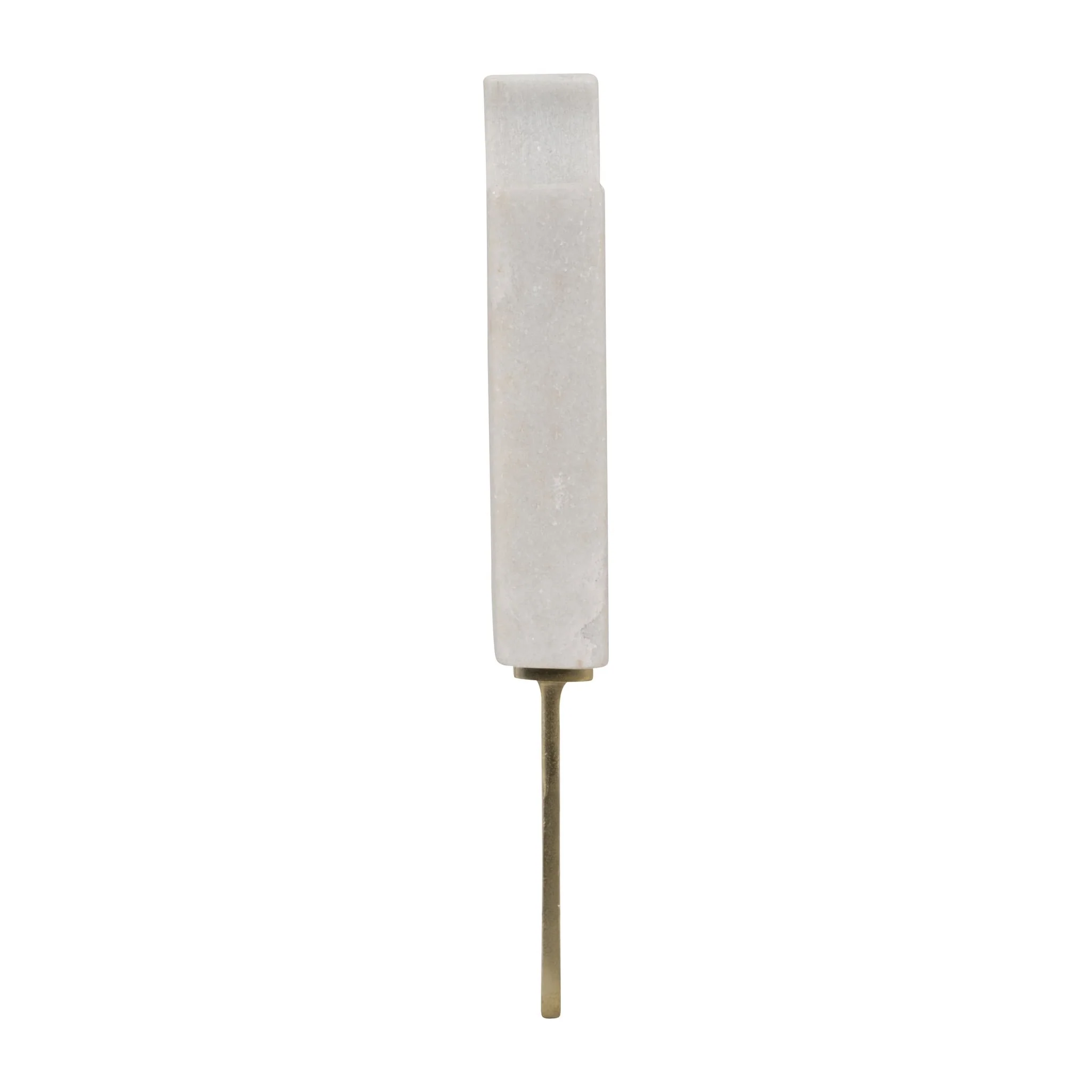 Metal/marble,13",bitten Popsicle Deco,white - Image 3