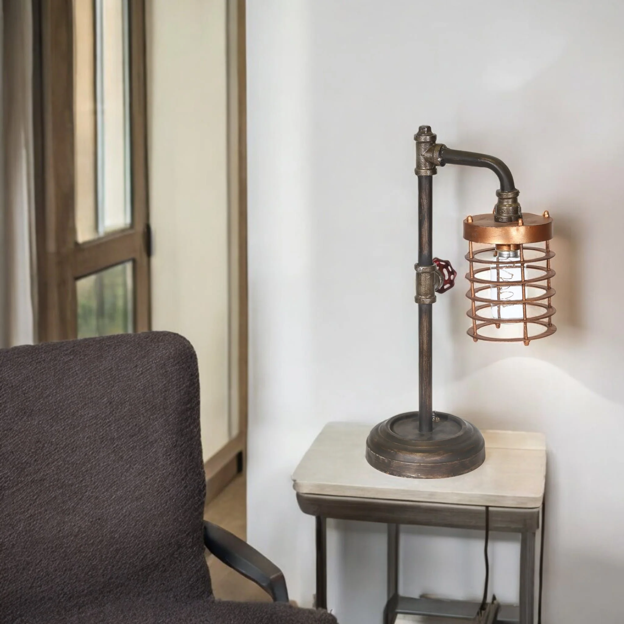 Metal, Pipe  Bo Table Lamp - Image 12