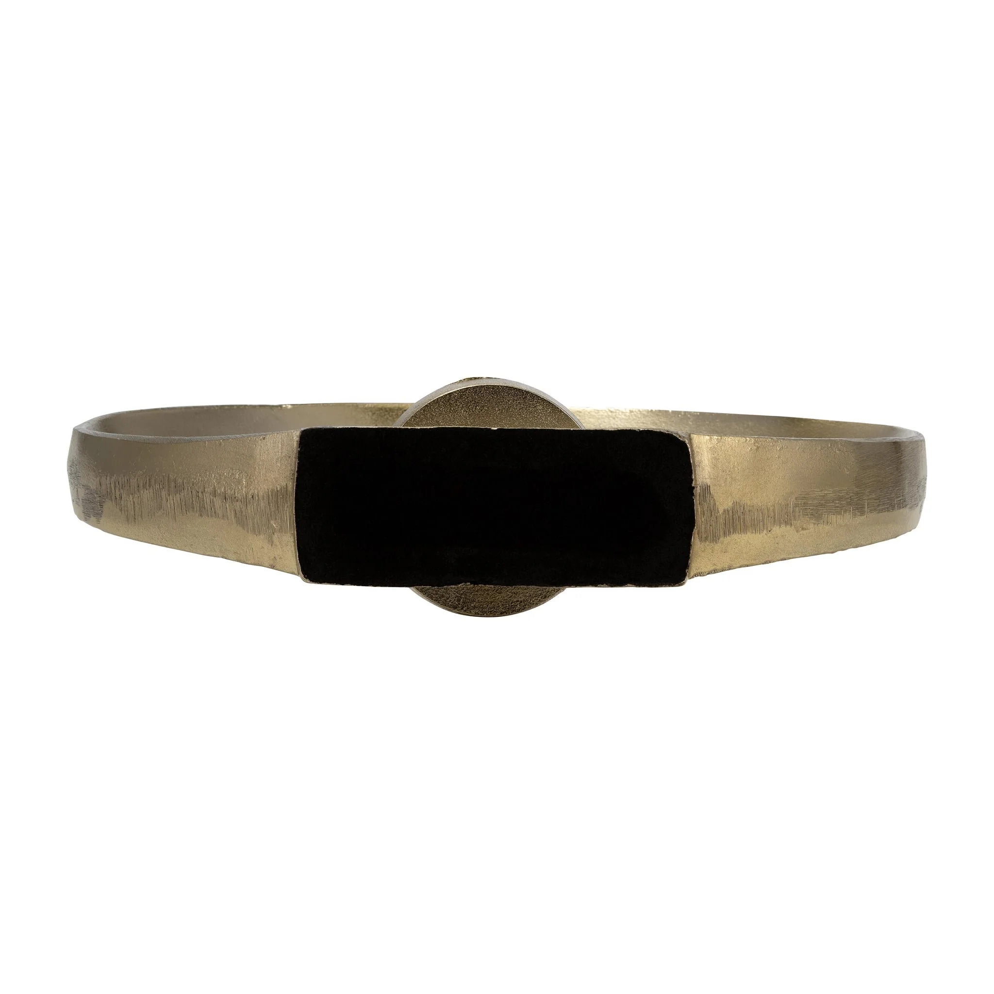 Metal,s/2 10/13"h, Ring Shape Candle Holder,gold - Image 7