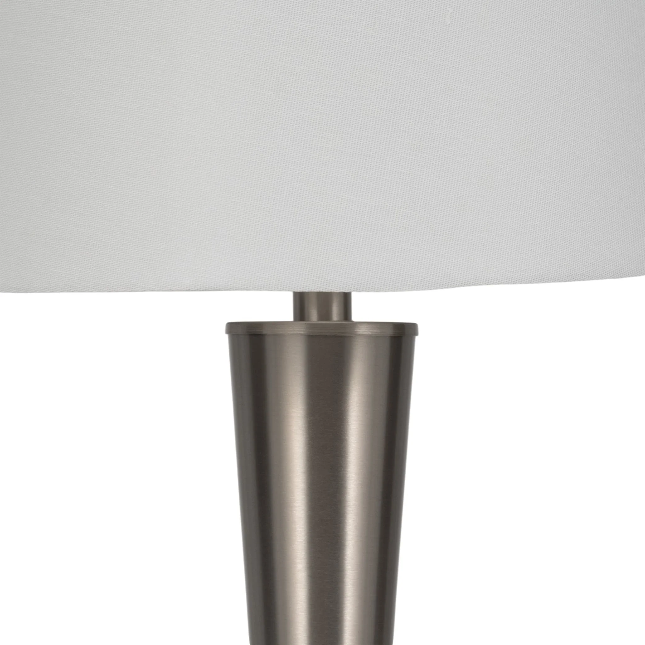 Metal,s/2,25"h,slim Cone Table Lamps,nickel - Image 5