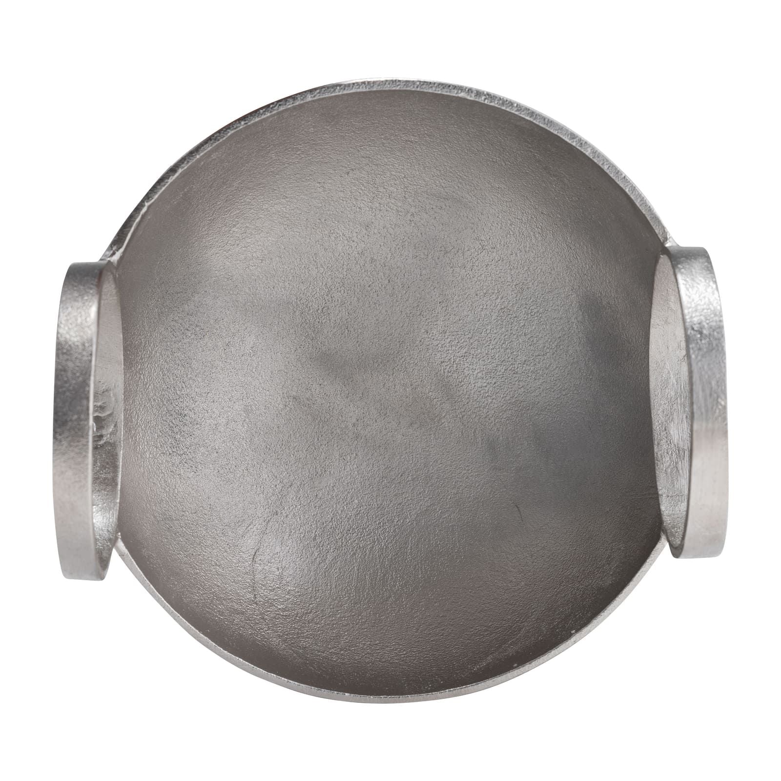 Metal, S/2, 7/8" Bowl With Handles, Slvr/gunmetal - Image 7