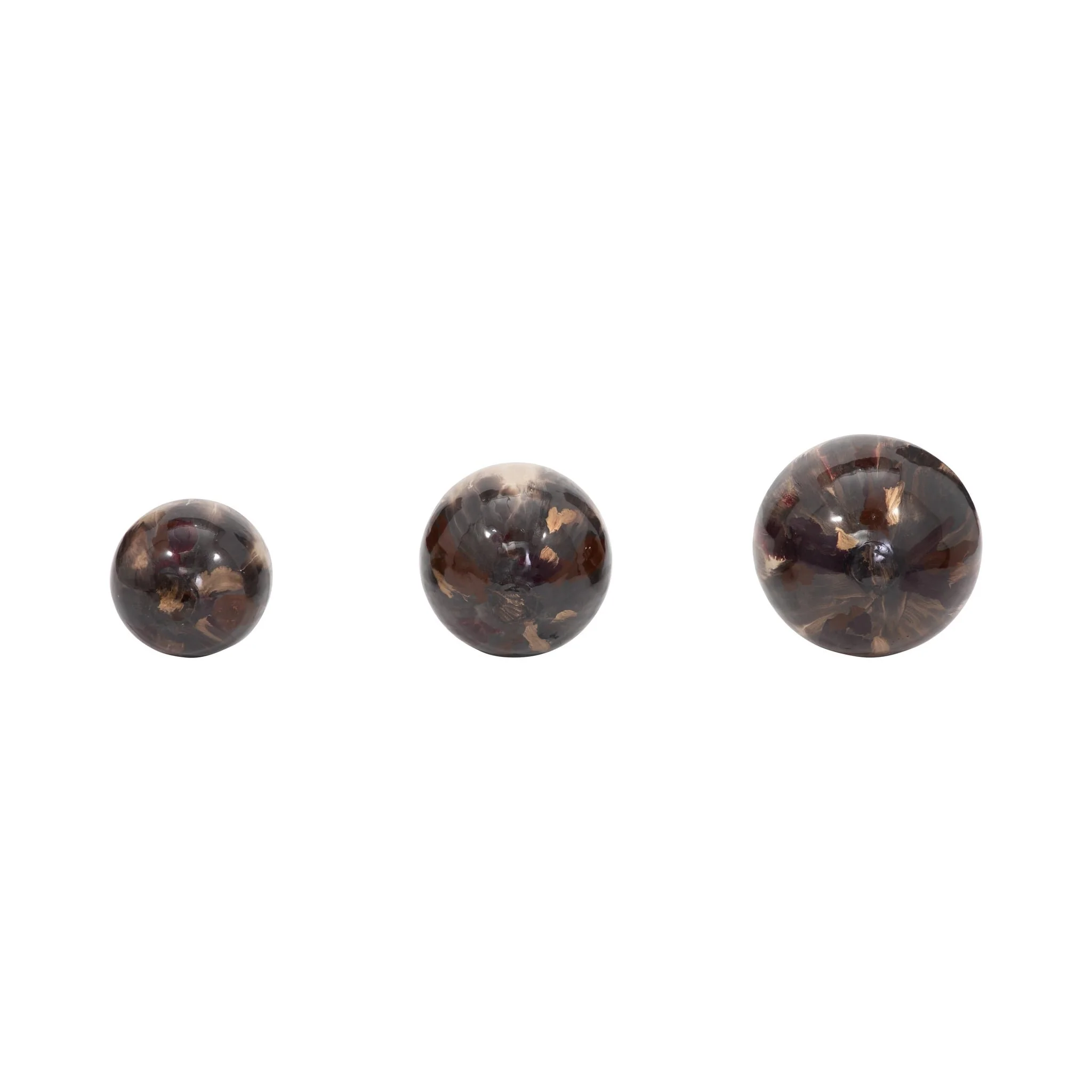 Metal, S/3 4/5/6" Galaxy Orbs, Multi - Image 6