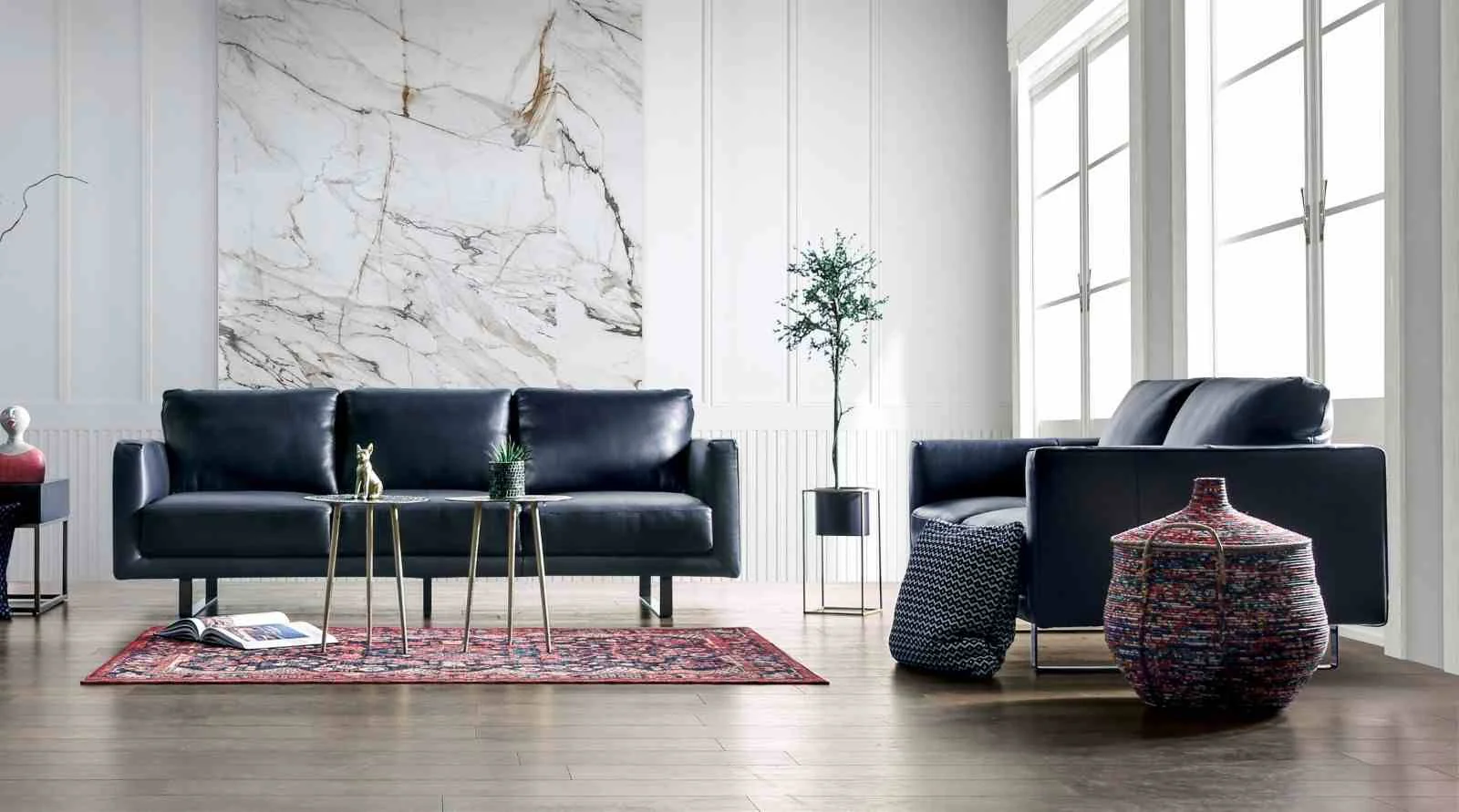 Mezzanotte Sofa, Midnight Blue - Image 2