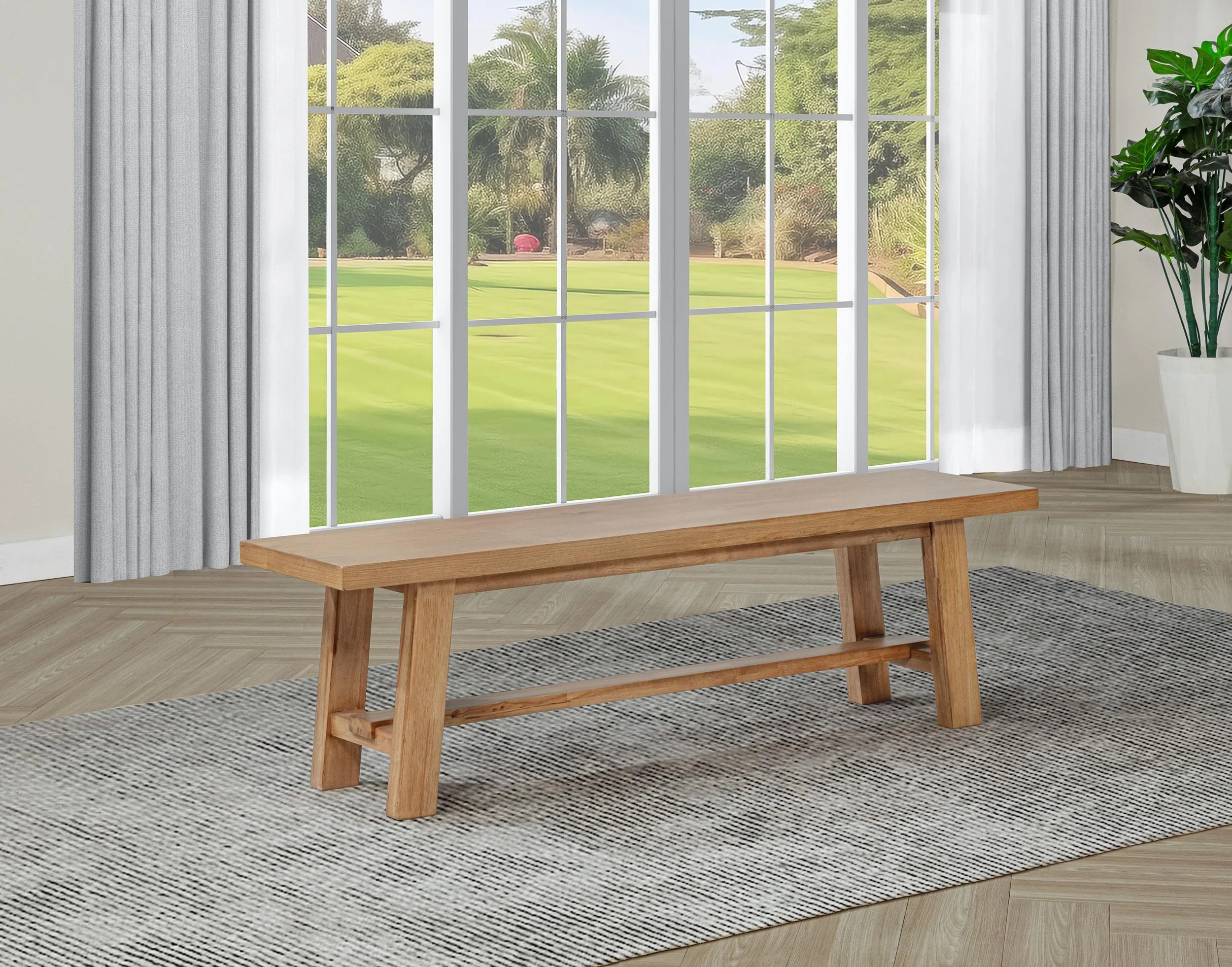 Middleton Dining Bench - Image 2