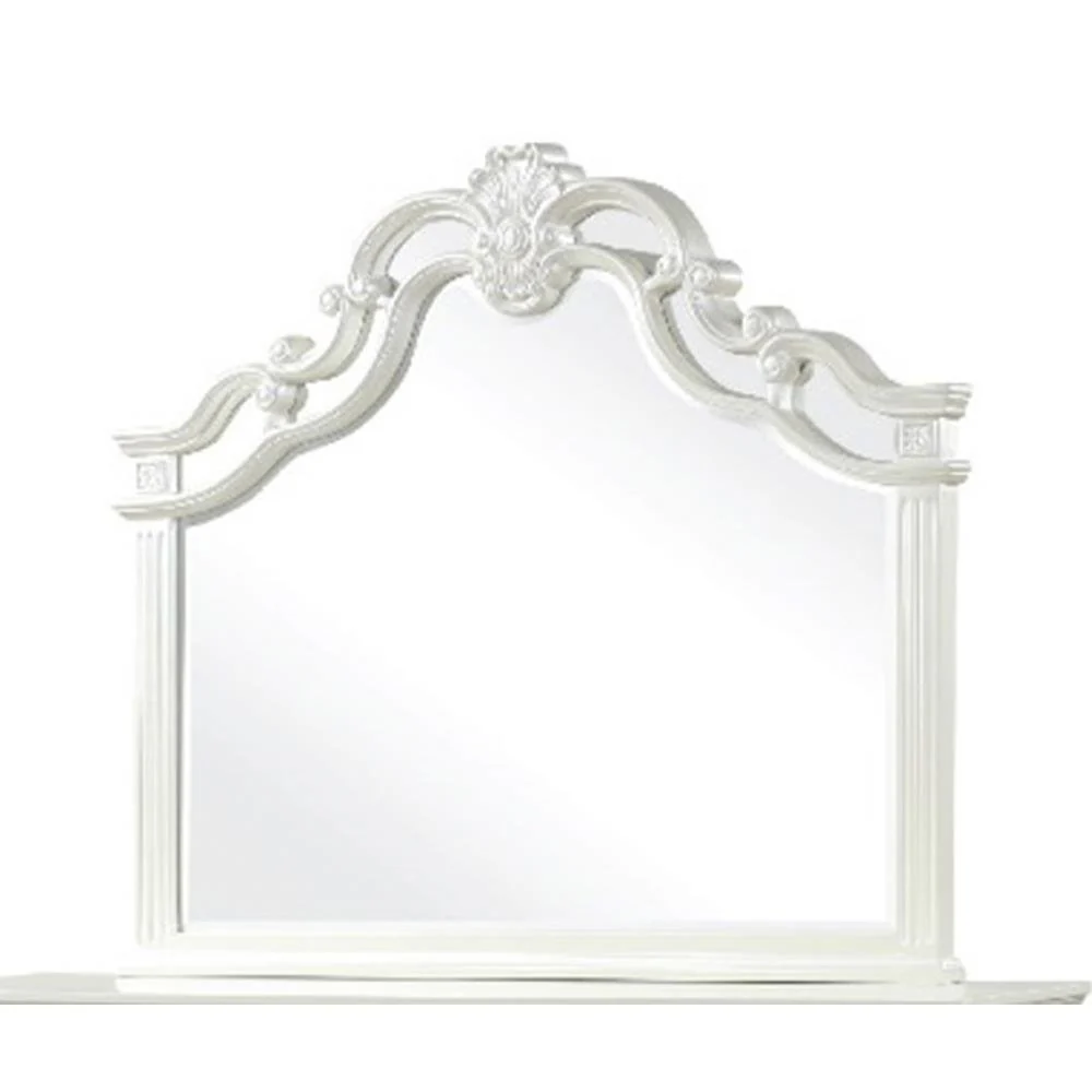 Milan Queen 5 Pc Bedroom Set White - Image 9