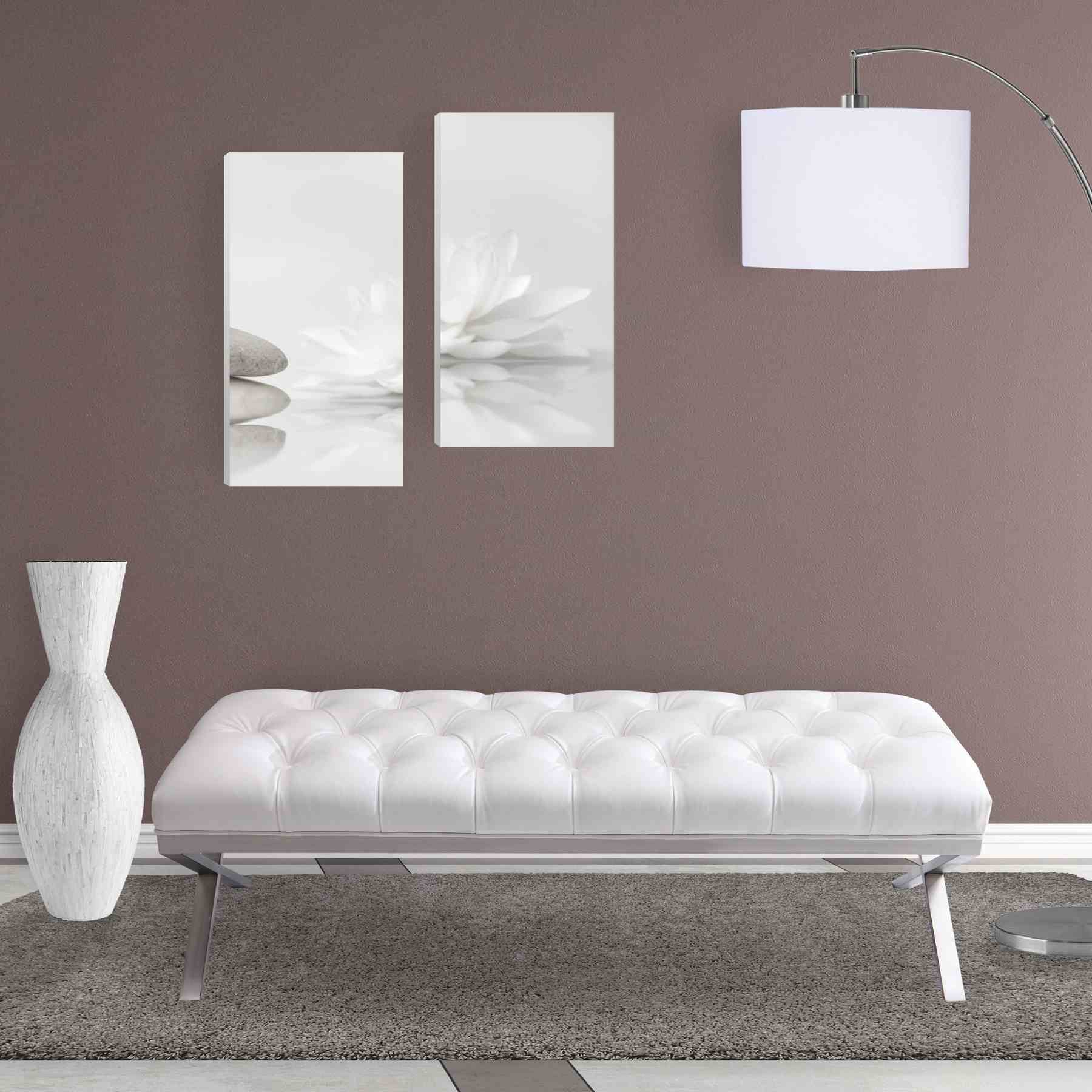 Milo Bench in Brushed Stainless Steel finish with White PU - Image 5