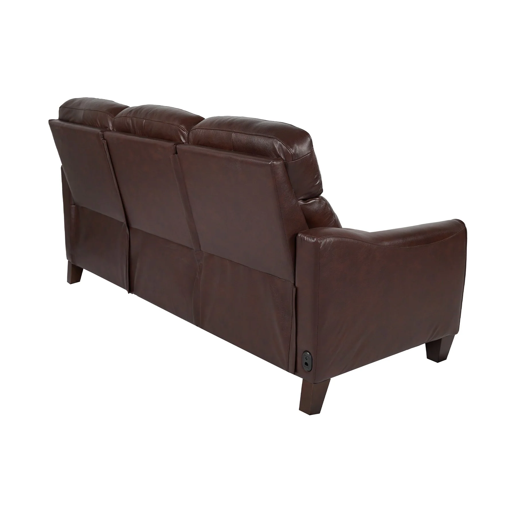 Milos 83" Zero Gravity Power Reclining Sofa in Chocolate Leather - Image 5