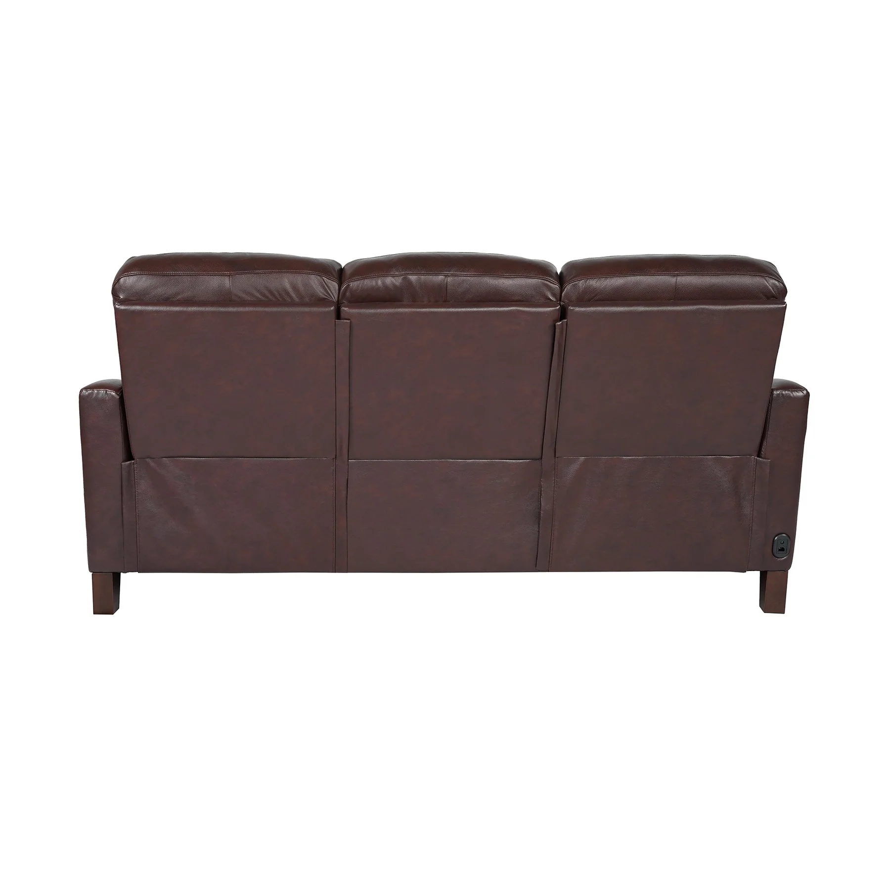 Milos 83" Zero Gravity Power Reclining Sofa in Chocolate Leather - Image 6