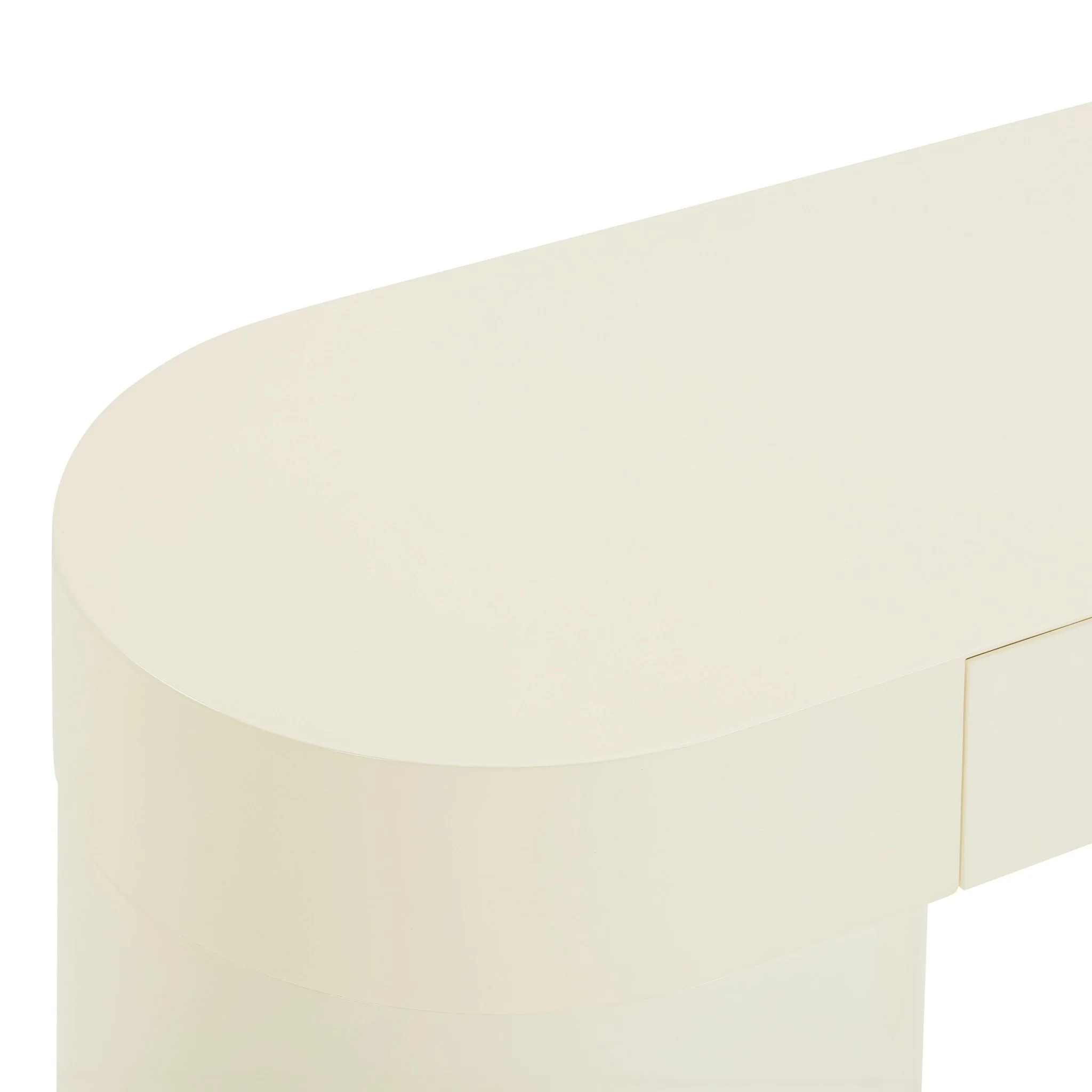 Mira Cream High Gloss Console Table - Image 9