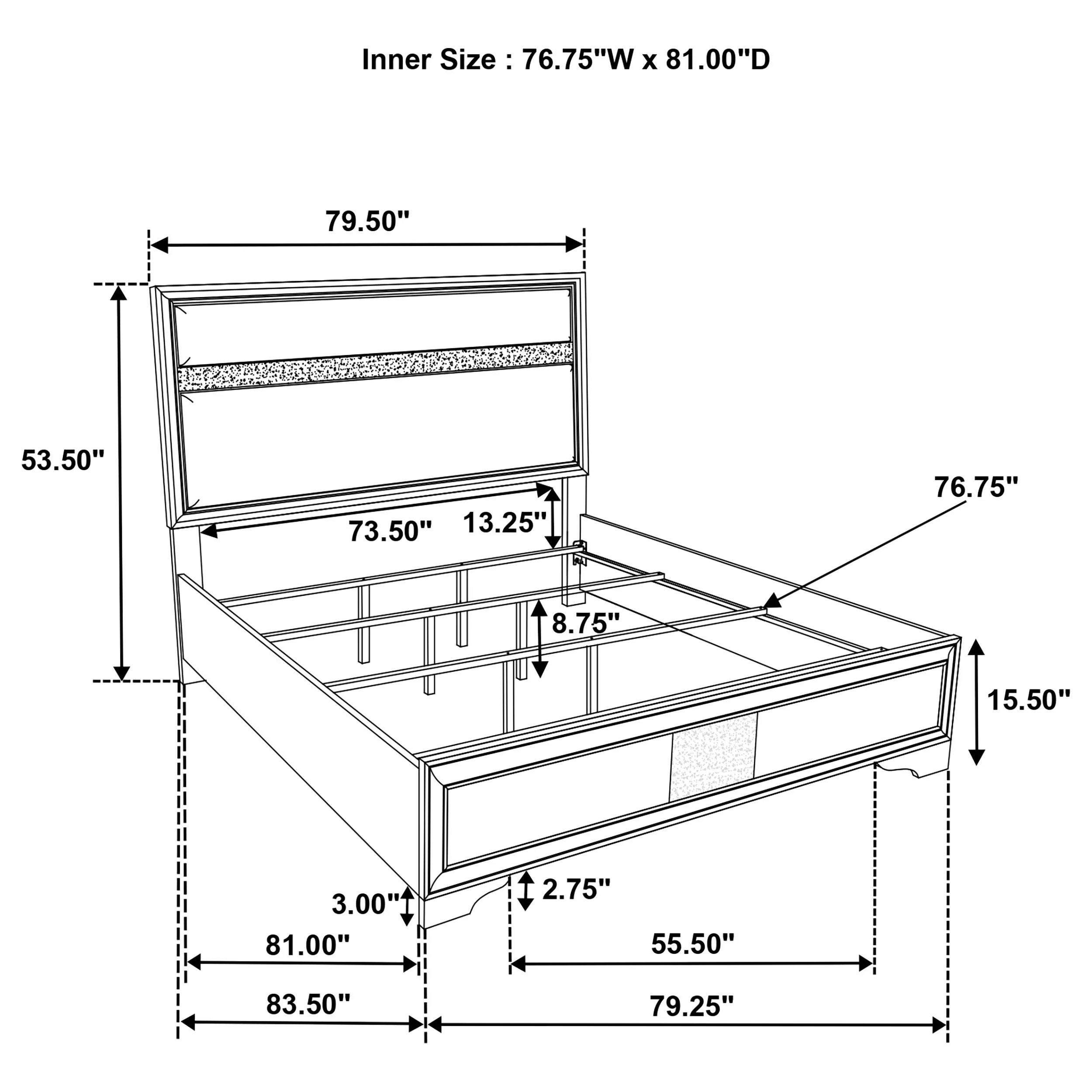 Miranda Panel Bed - Image 19