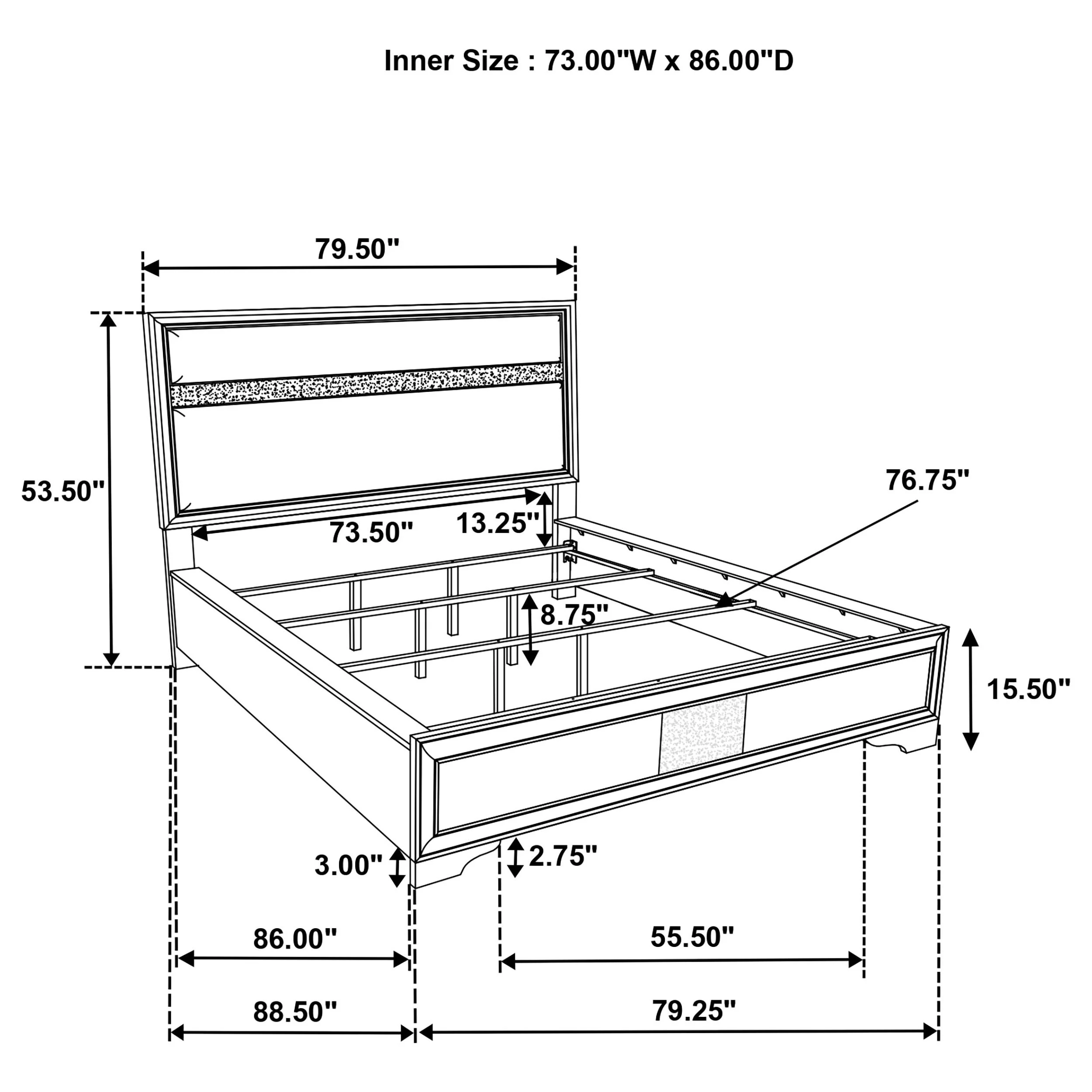 Miranda Panel Bed - Image 44