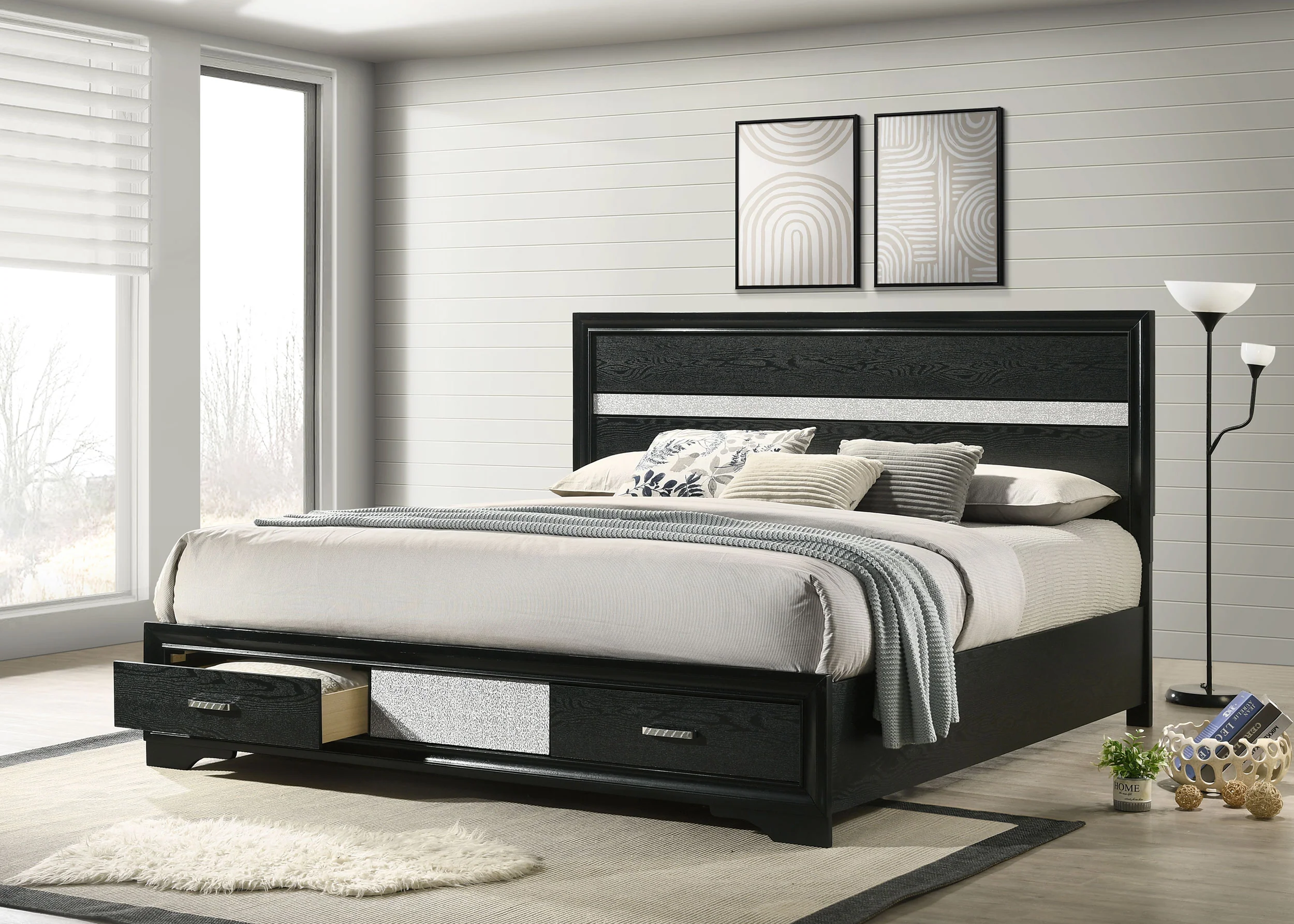 Miranda Panel Platform Storage Bed - Image 63