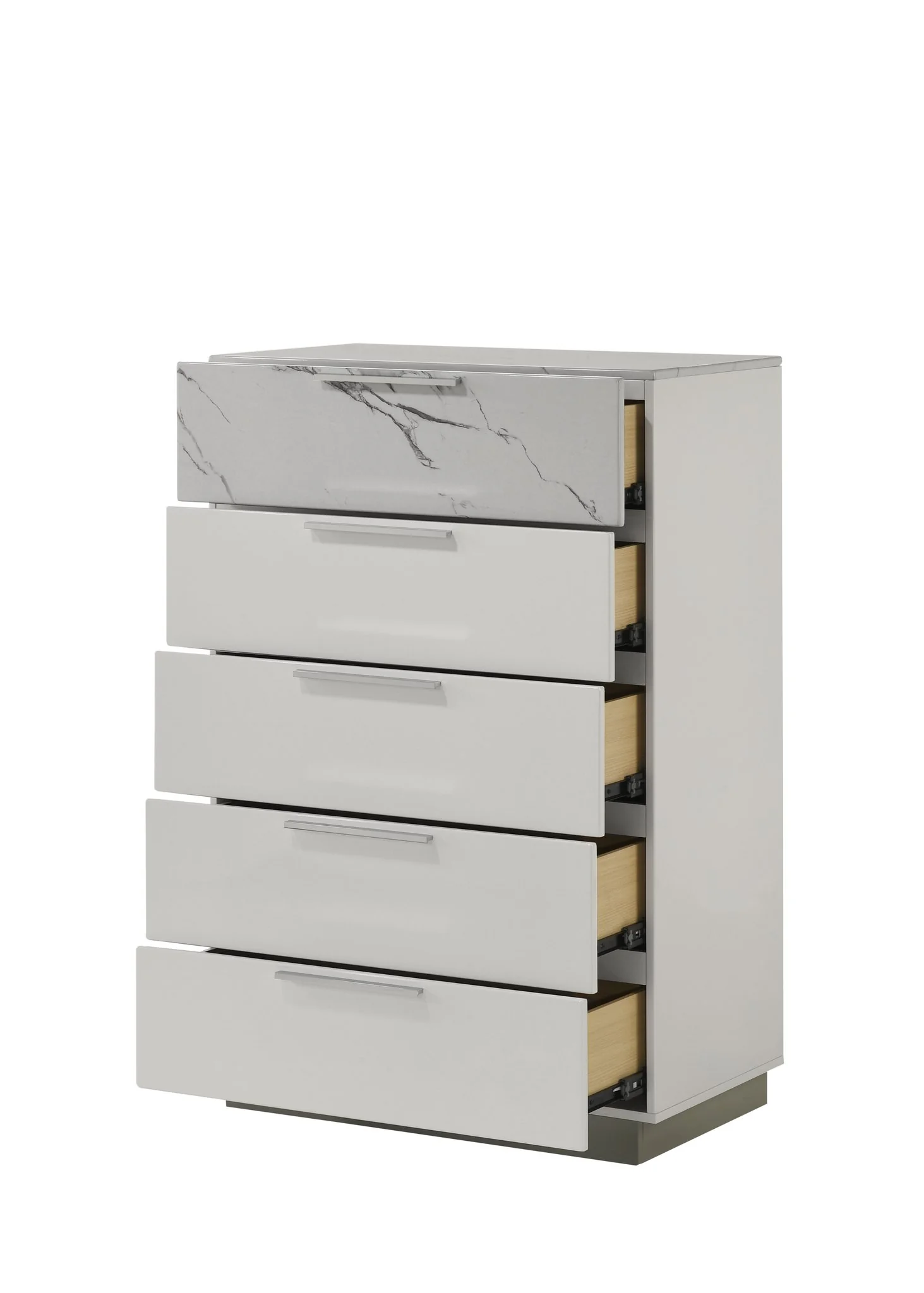 Mist King 5PC Bedroom Set White - Image 20