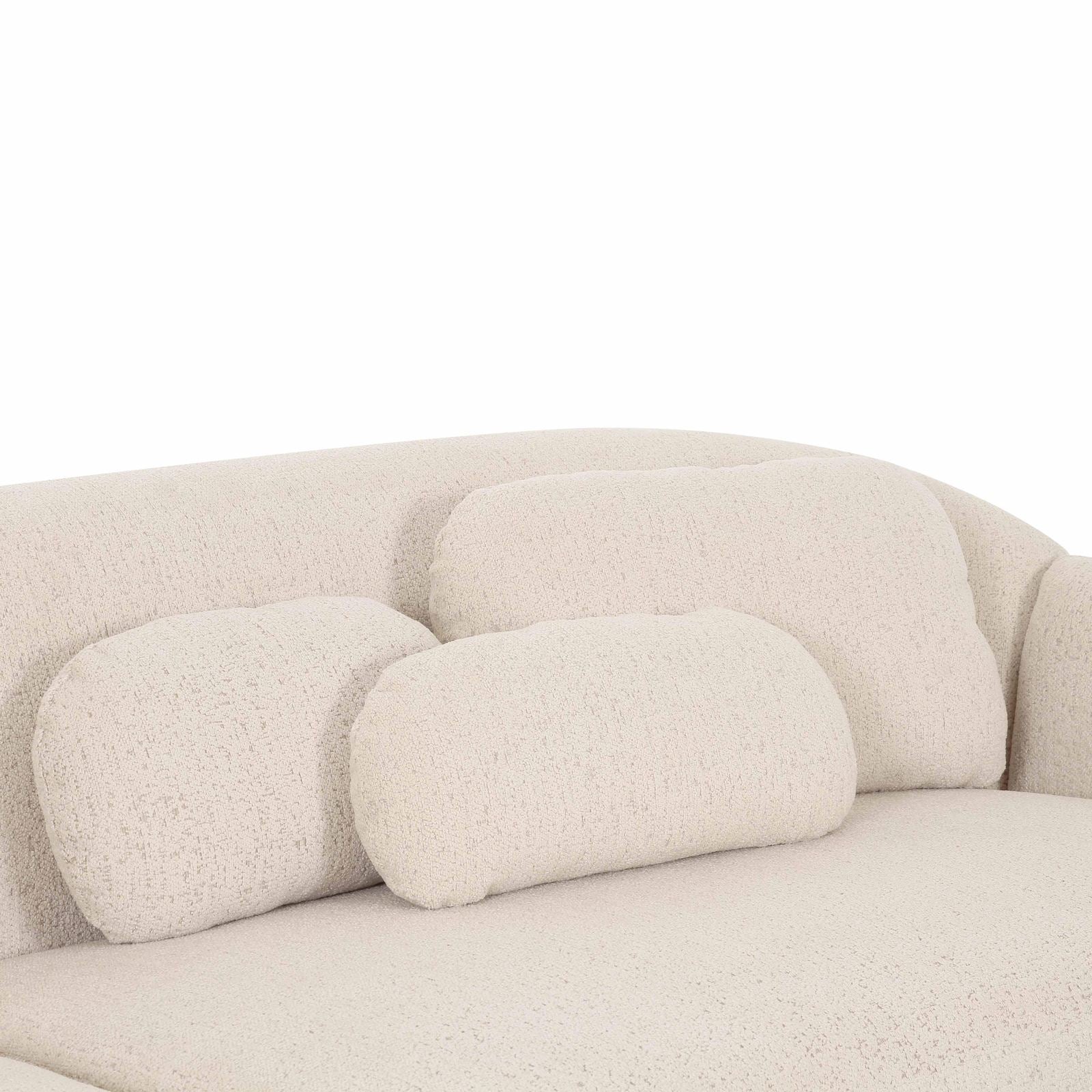 Misty Cream Boucle Modular 4-Seater Sofa - Image 5