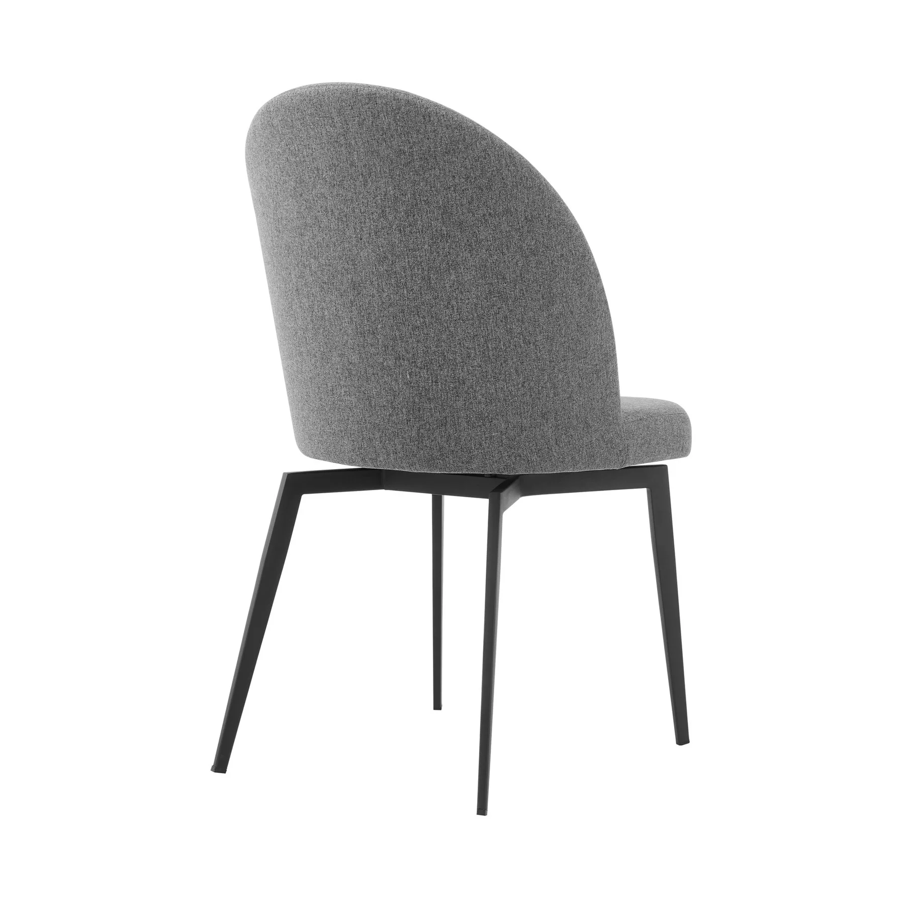 Modena Sunny 5 Piece Dining Set with Gray Fabric Chairs - Image 10