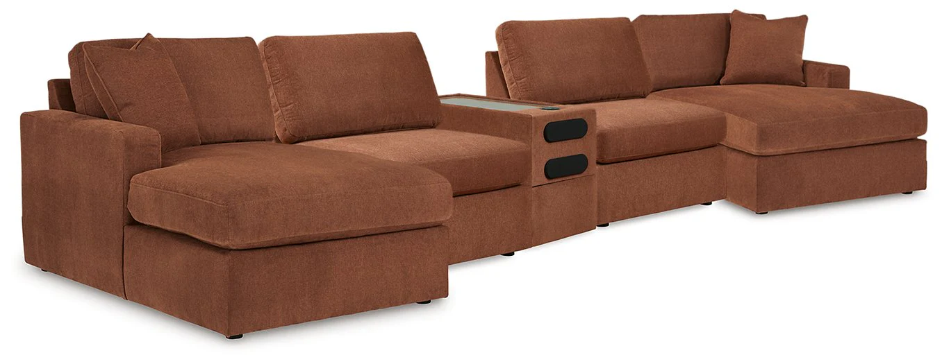 Modmax 5 Piece Sectional with Audio Console - Image 23