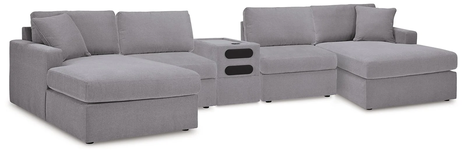 Modmax 5 Piece Sectional with Audio Console - Image 45