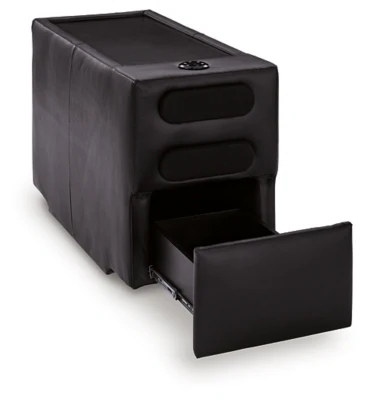 Modmax II Double Chaise Sectional with Audio Consoles - Image 11