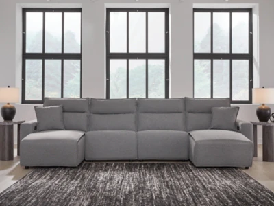 Modmax Power Reclining Sectional with Chaise - Image 36