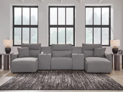 Modmax Power Reclining Sectional with Chaise - Image 56