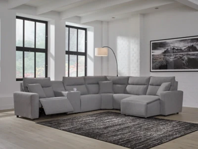 Modmax Power Reclining Sectional with Chaise - Image 64