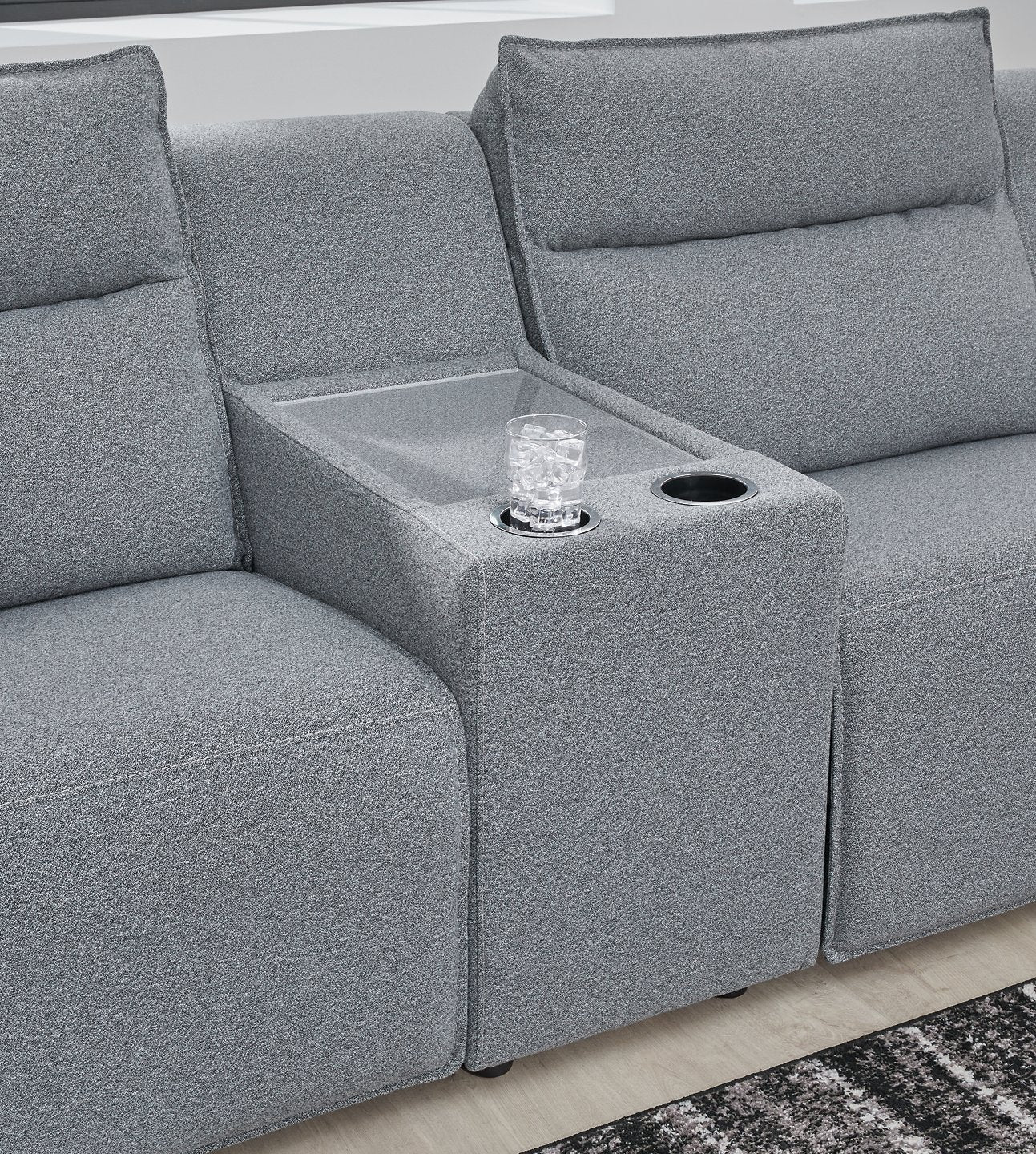 Modmax Reclining Sectional with Console - Image 26