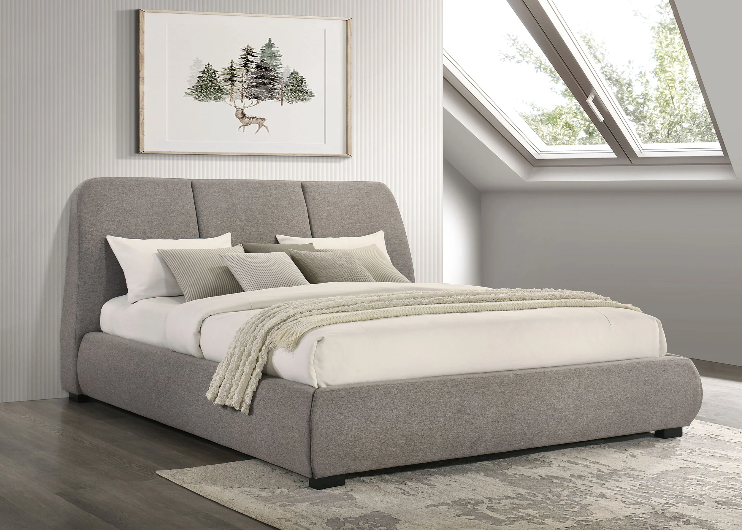 Mokena Panel Platform Bed - Image 10