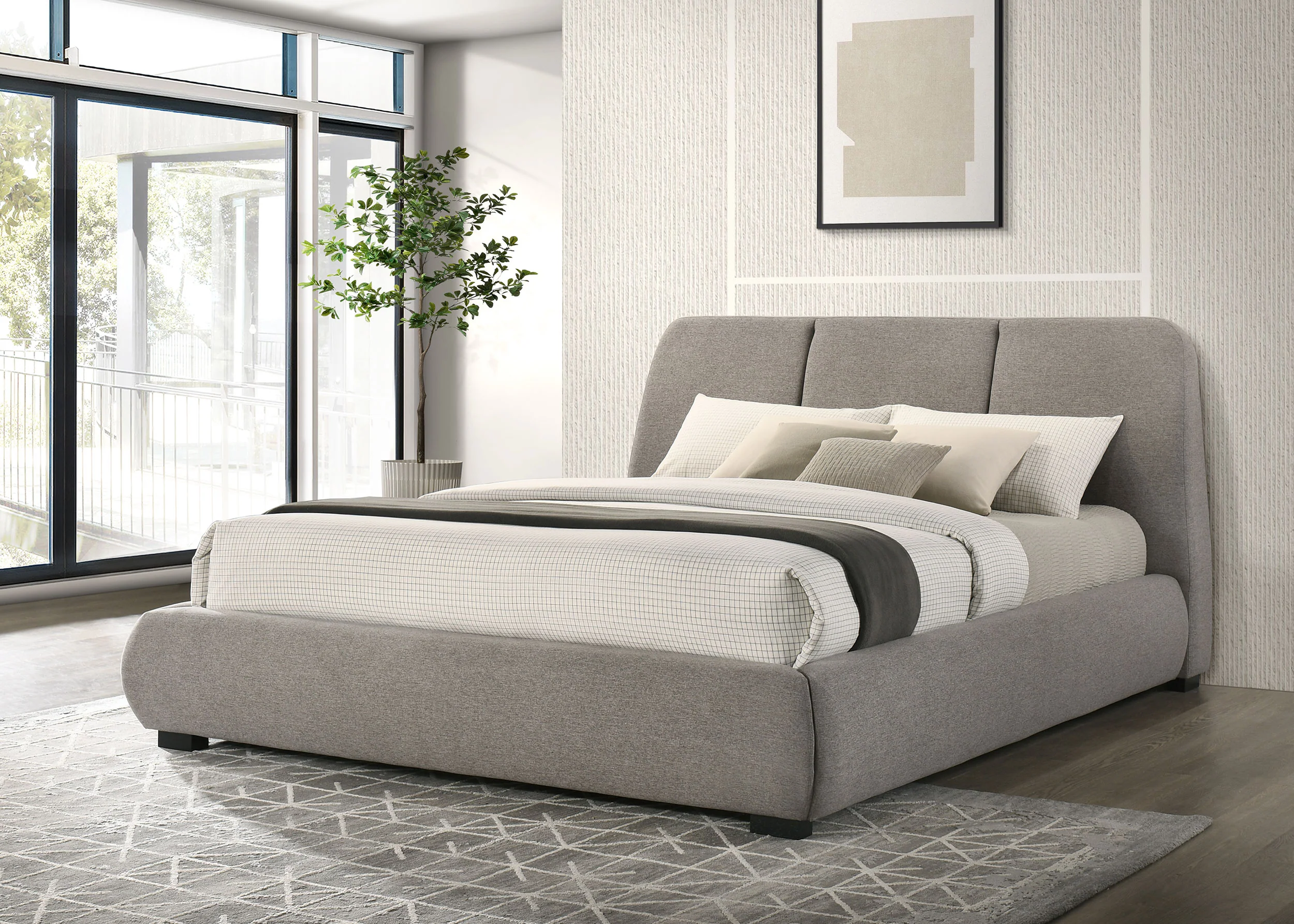 Mokena Panel Platform Bed - Image 18