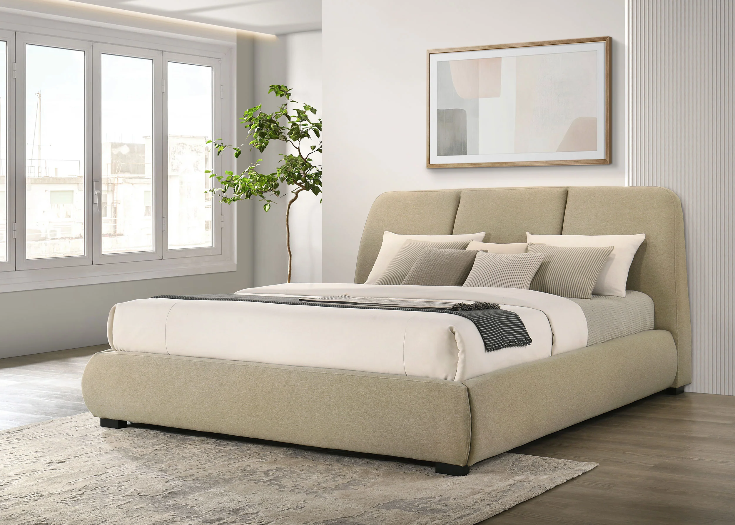Mokena Panel Platform Bed - Image 34