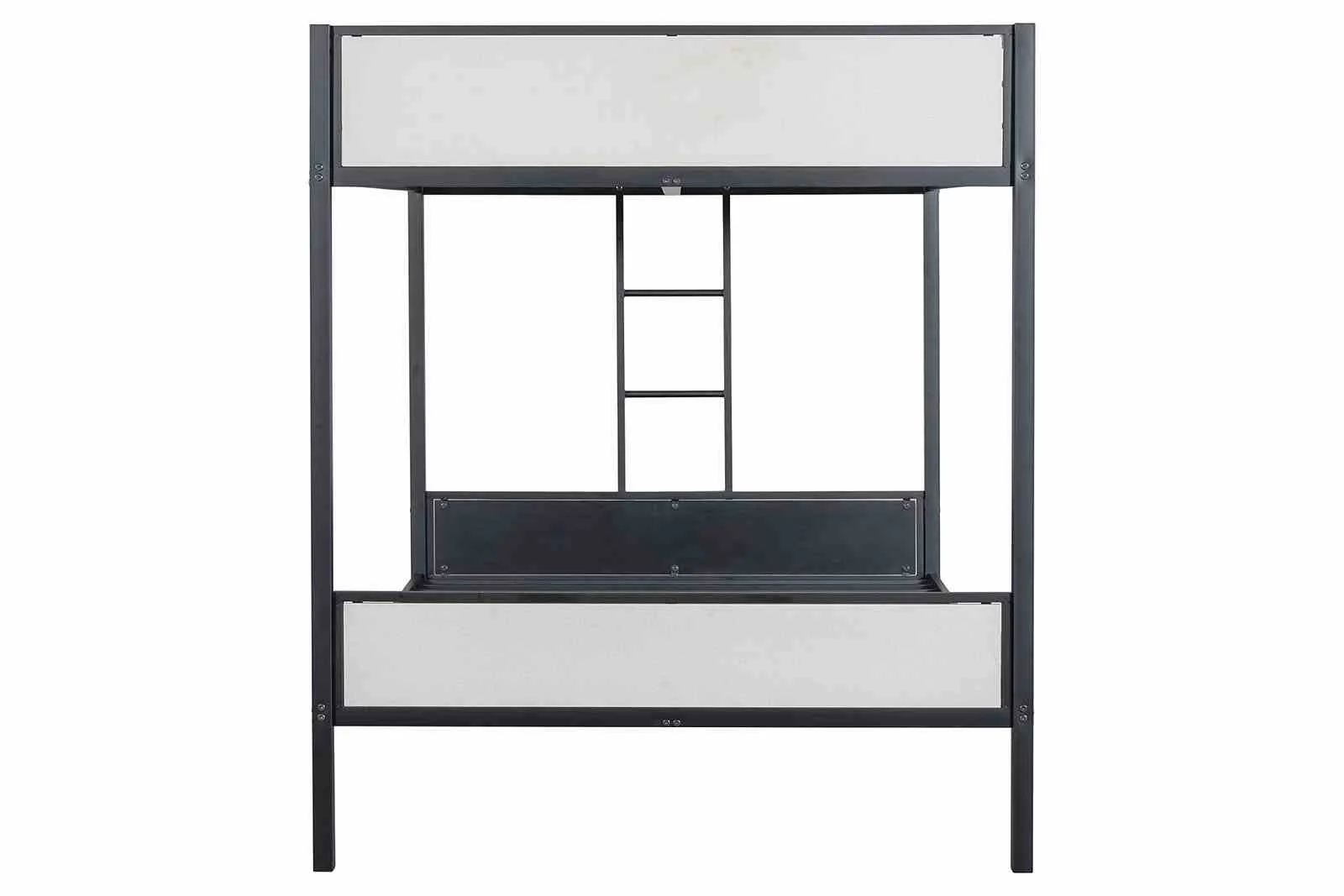 Molton Full/Full Metal Bunk Bed (K/D), Black - Image 5