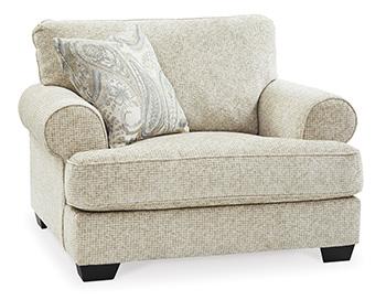 Monaghan Oversized Chair and Ottoman - Image 9