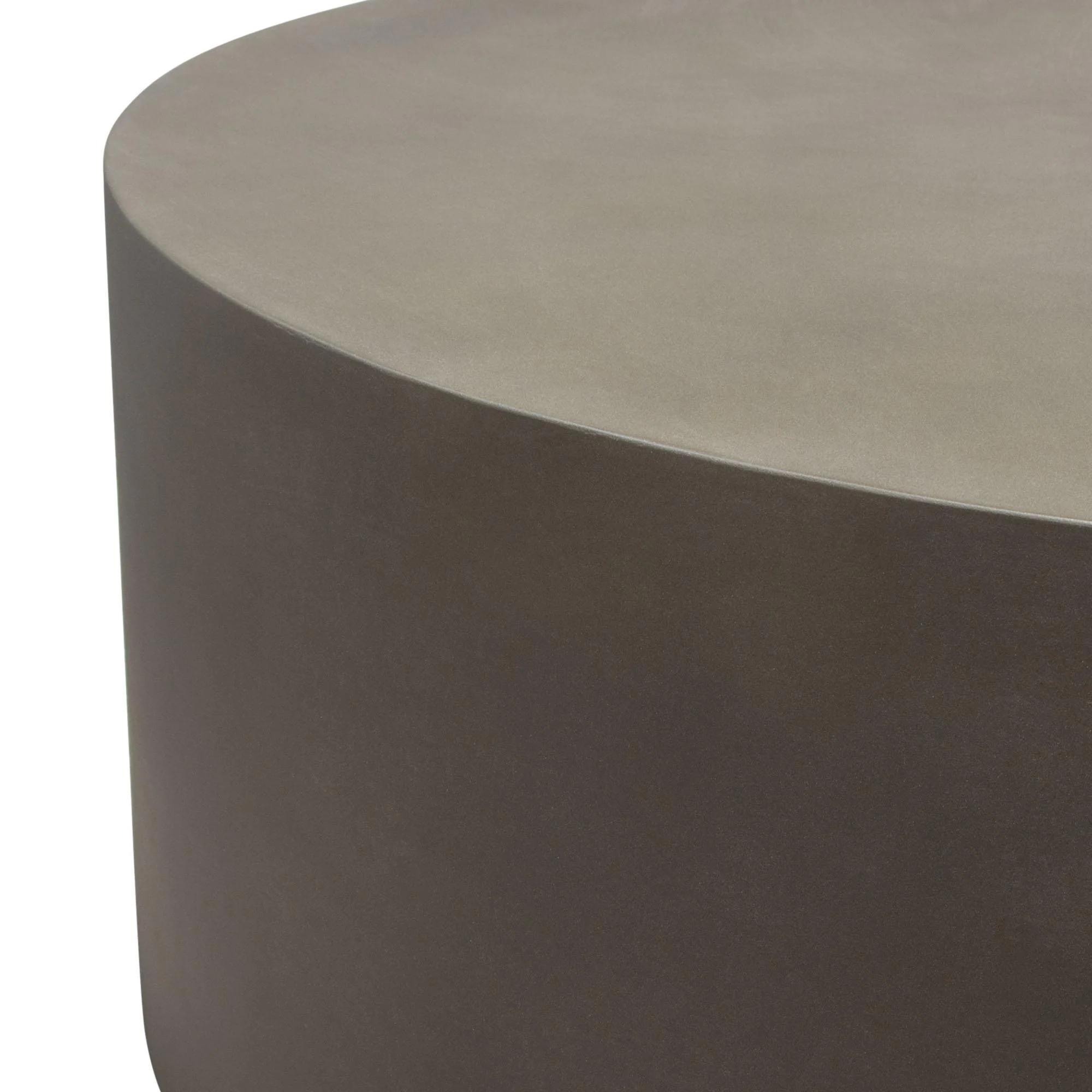 Montage Round Natural Cement Cocktail Table by Diamond Sofa - Image 6