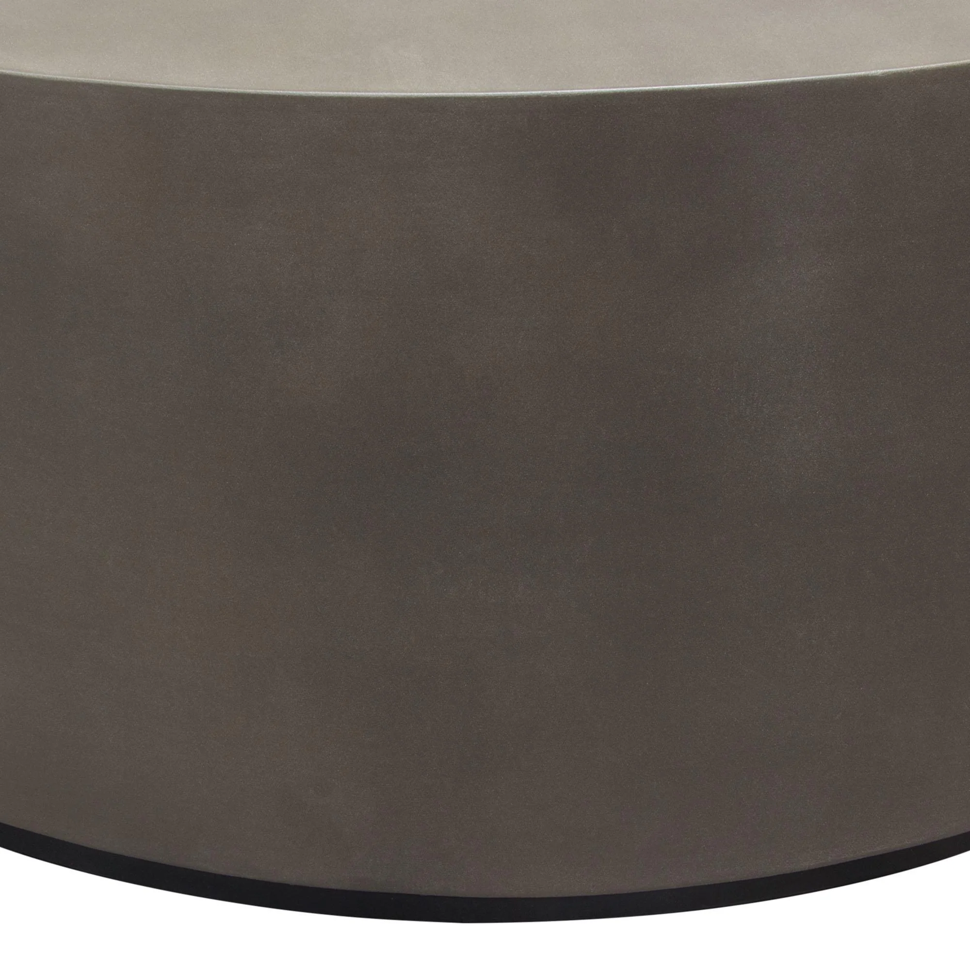 Montage Round Natural Cement Cocktail Table by Diamond Sofa - Image 7