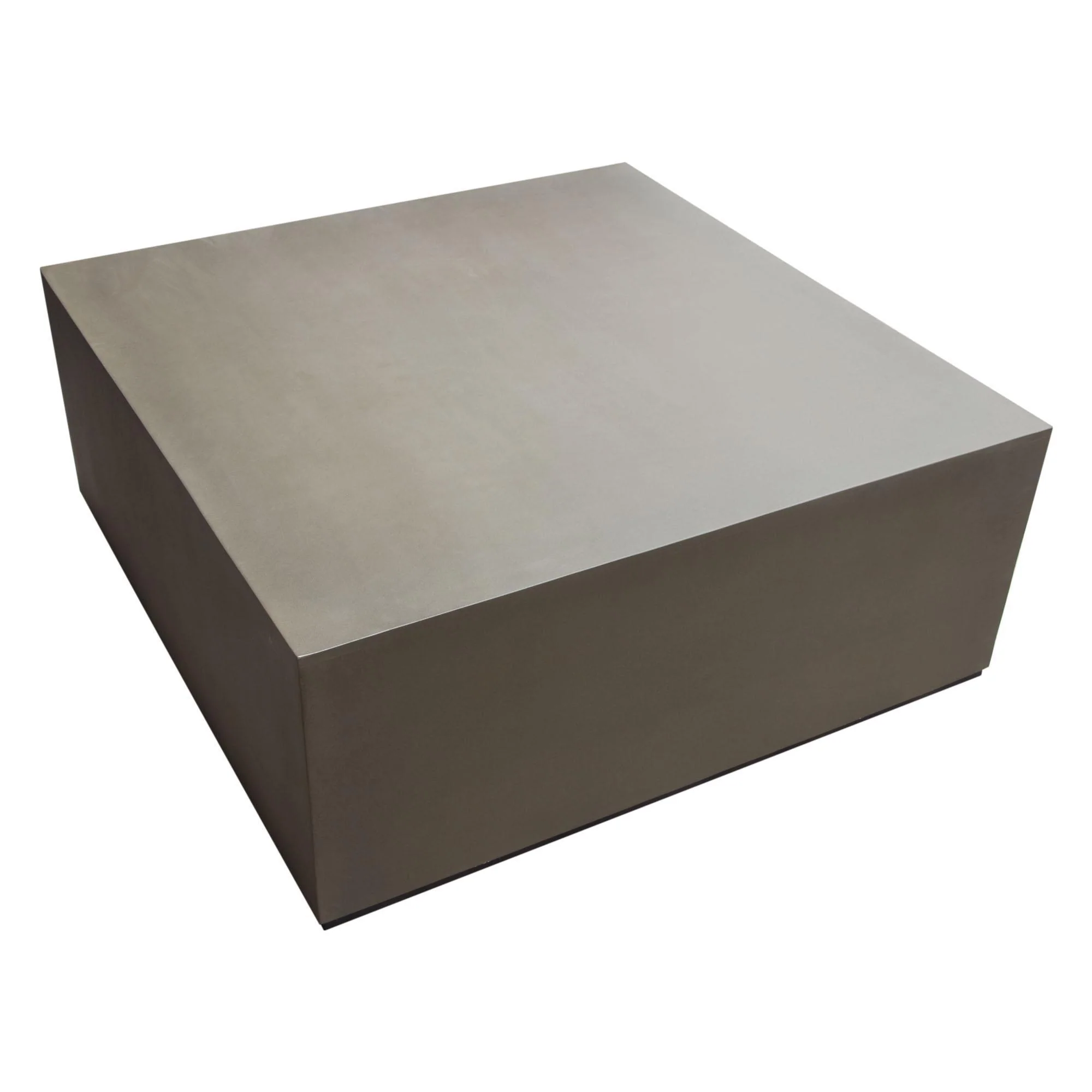 Montage Square Natural Cement Cocktail Table by Diamond Sofa - Image 4
