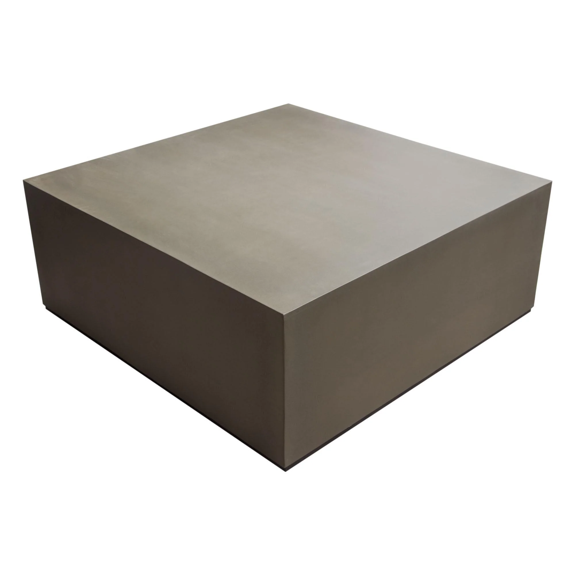 Montage Square Natural Cement Cocktail Table by Diamond Sofa - Image 6