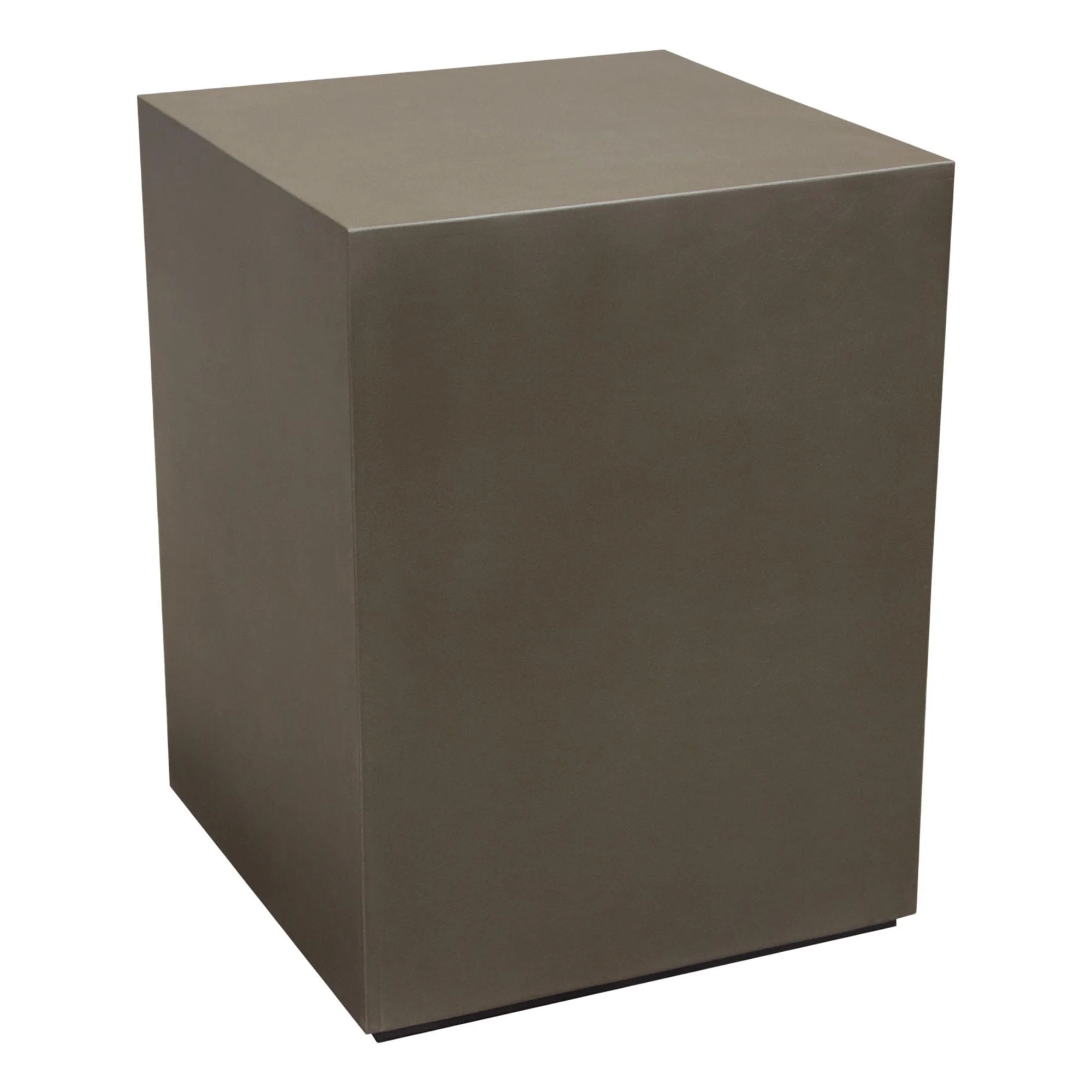 Montage Square Natural Cement End Table by Diamond Sofa - Image 3
