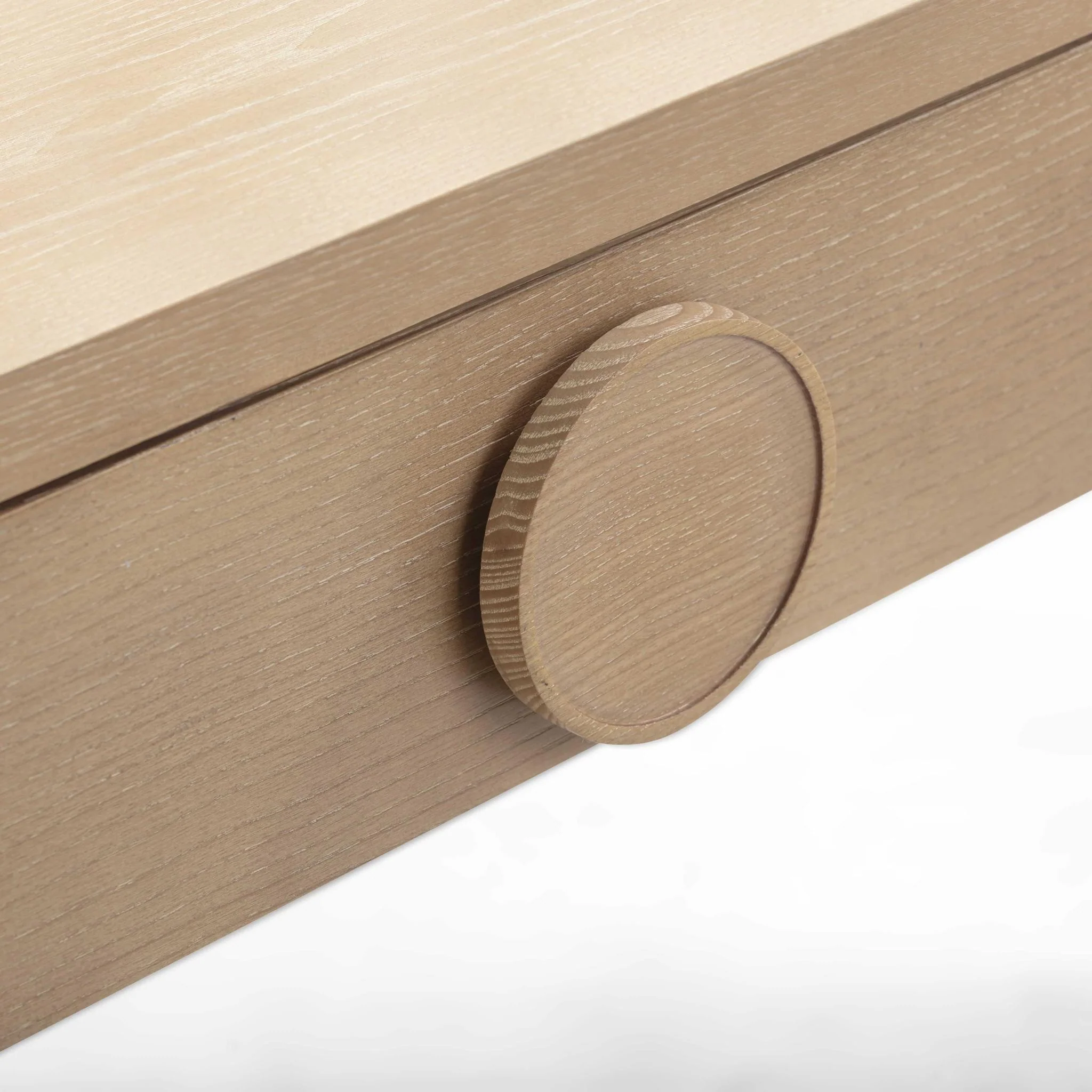 Moonrise Natural Ash 2-Drawer Vanity Desk - Image 8