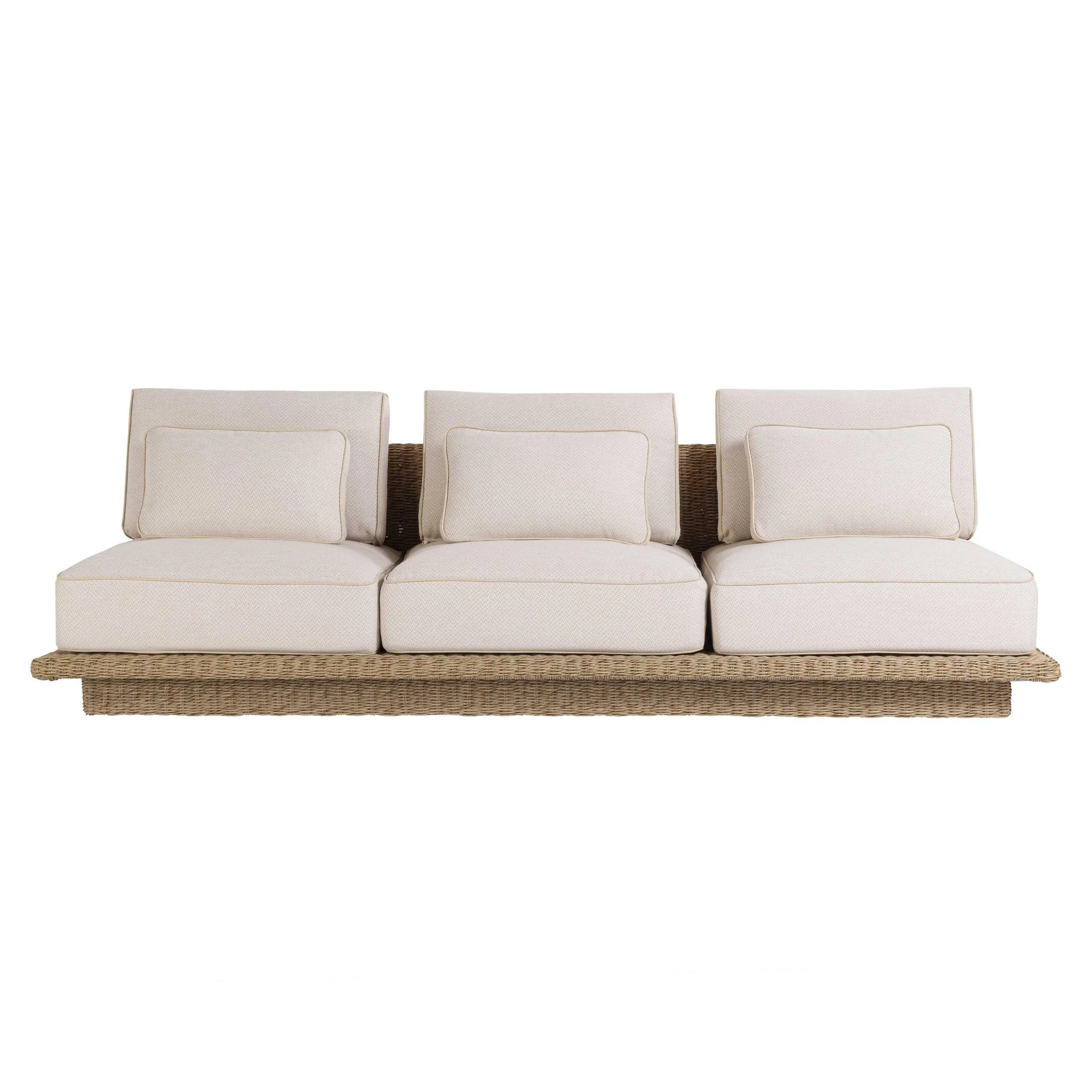 Mora Cream Outdoor 96" Sofa - Image 2