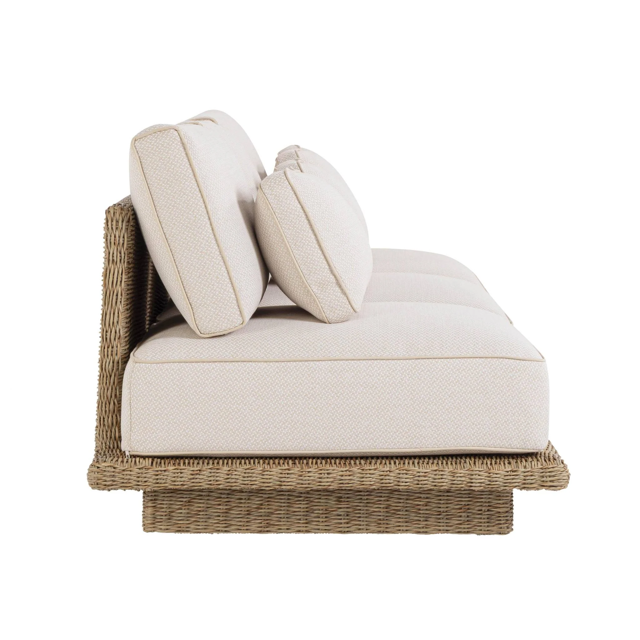 Mora Cream Outdoor 96" Sofa - Image 3