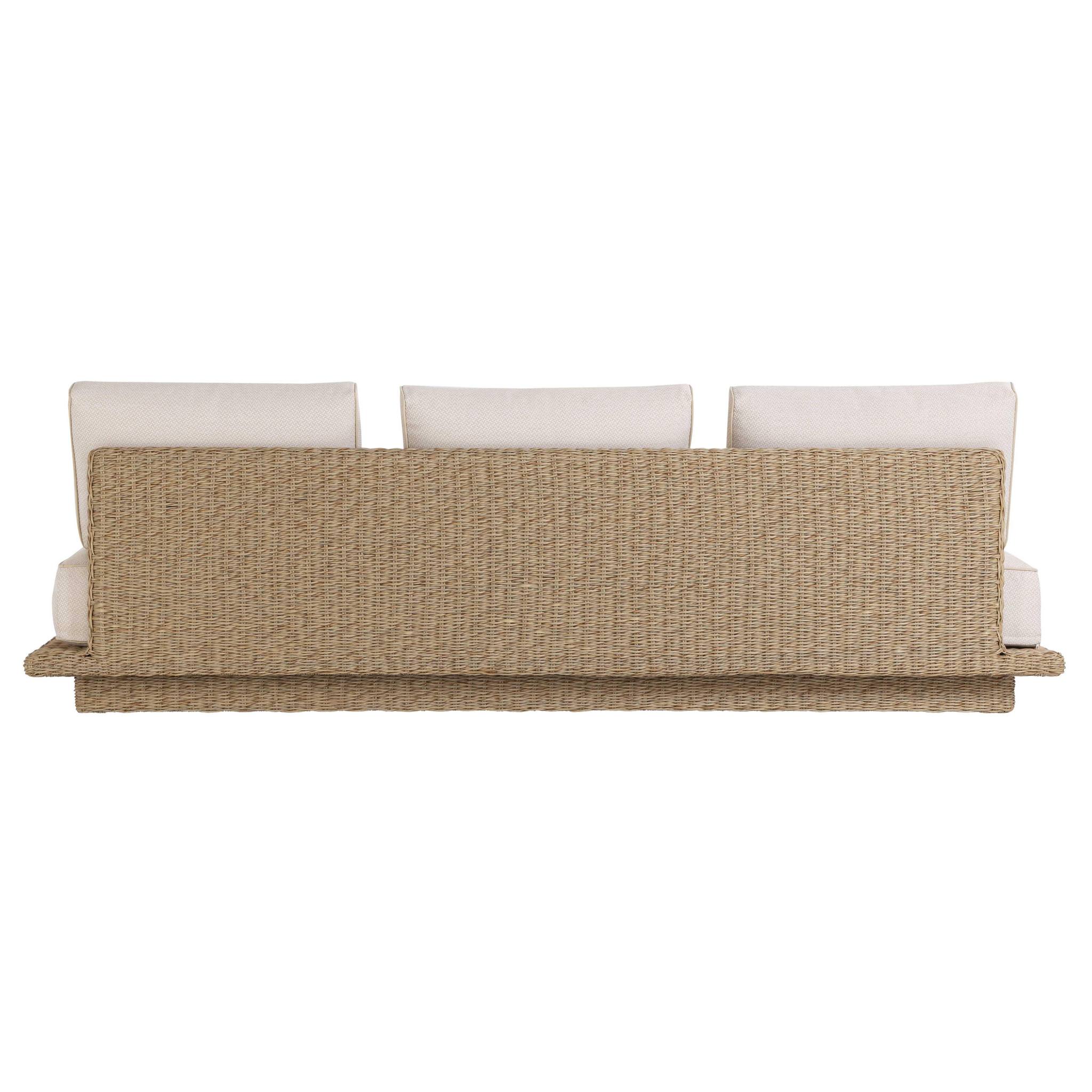 Mora Cream Outdoor 96" Sofa - Image 4