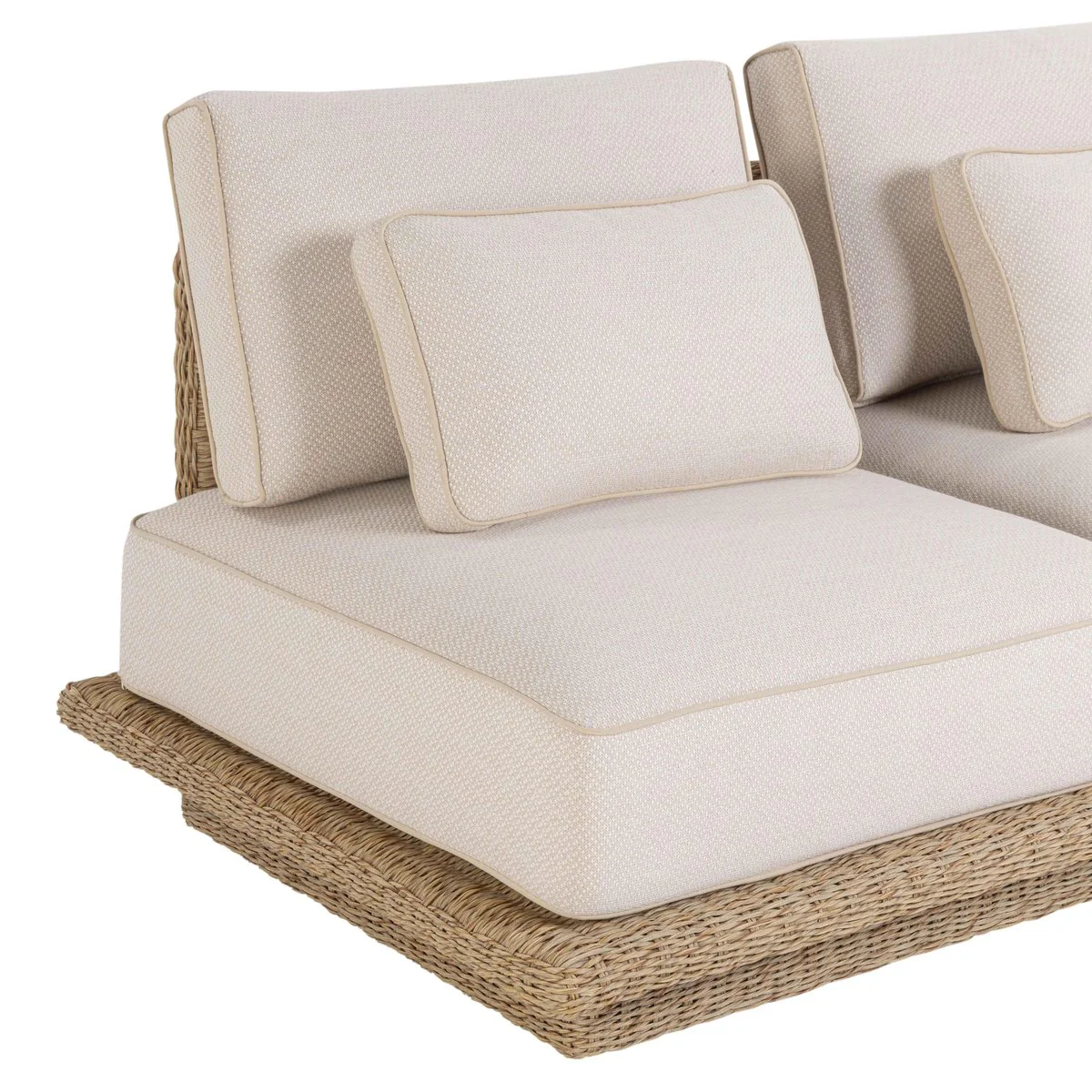 Mora Cream Outdoor 96" Sofa - Image 5