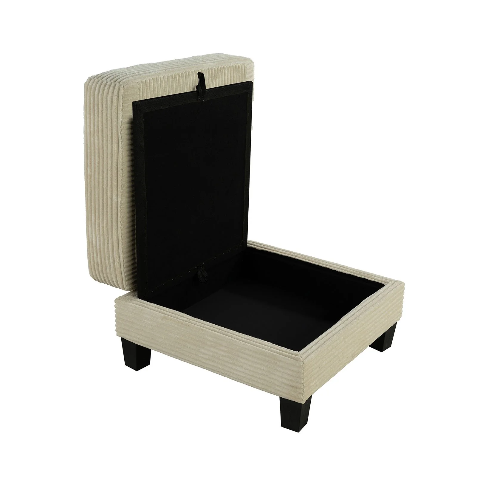 Moretaine Storage Ottomen, Beige - Image 3