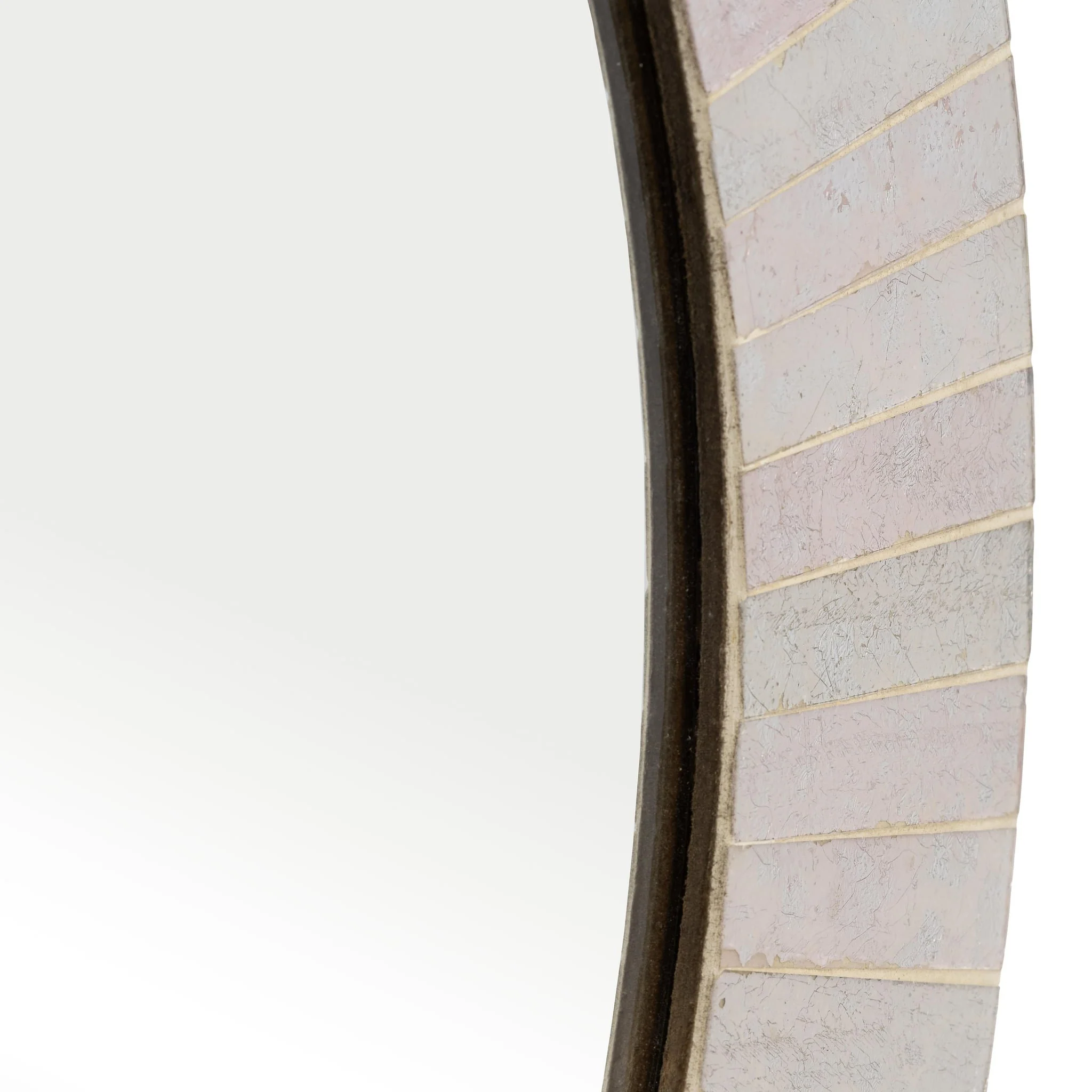 Mosaic 24" Rnd Tiled Mirror Chmpg - Image 4