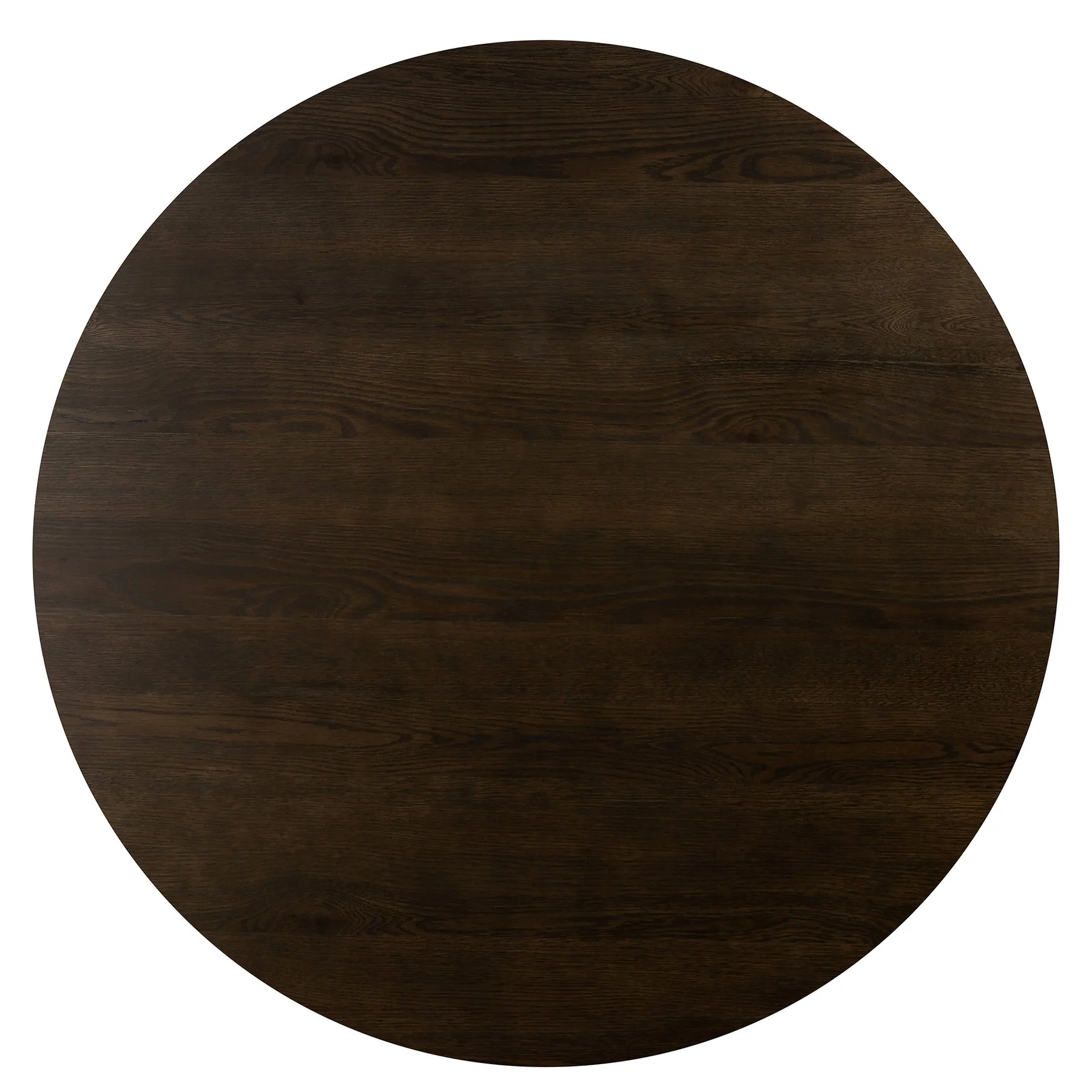 Motion Oak and Metal Round Dining Table - Image 2