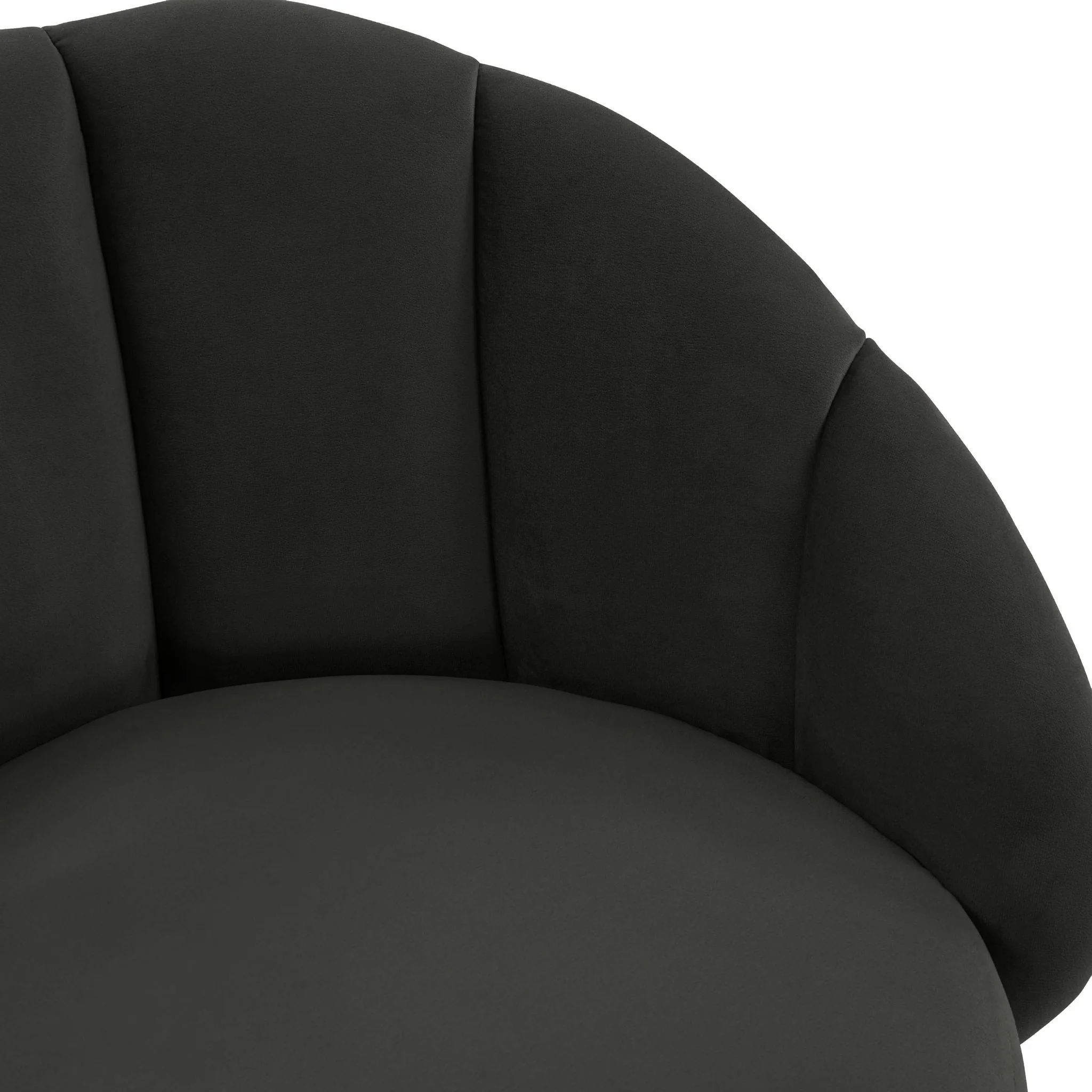 Myla Black Swivel Bar Stool - Image 5